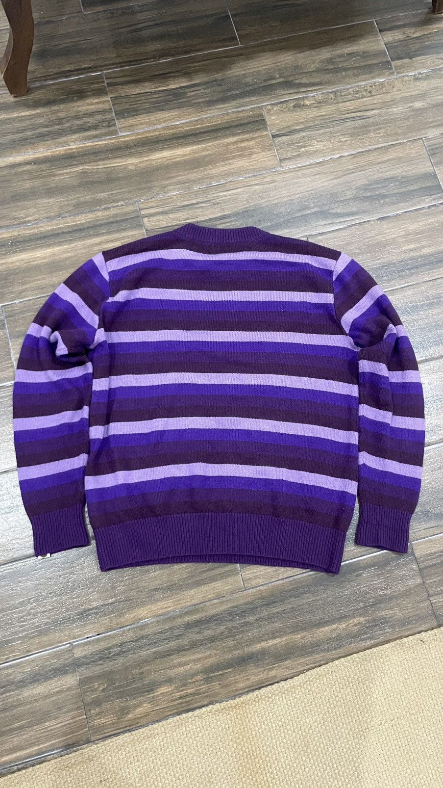 Bape BAPE Striped Knitwear Sweatshirt vtg style Size US M / EU 48-50 / 2 - 9 Thumbnail