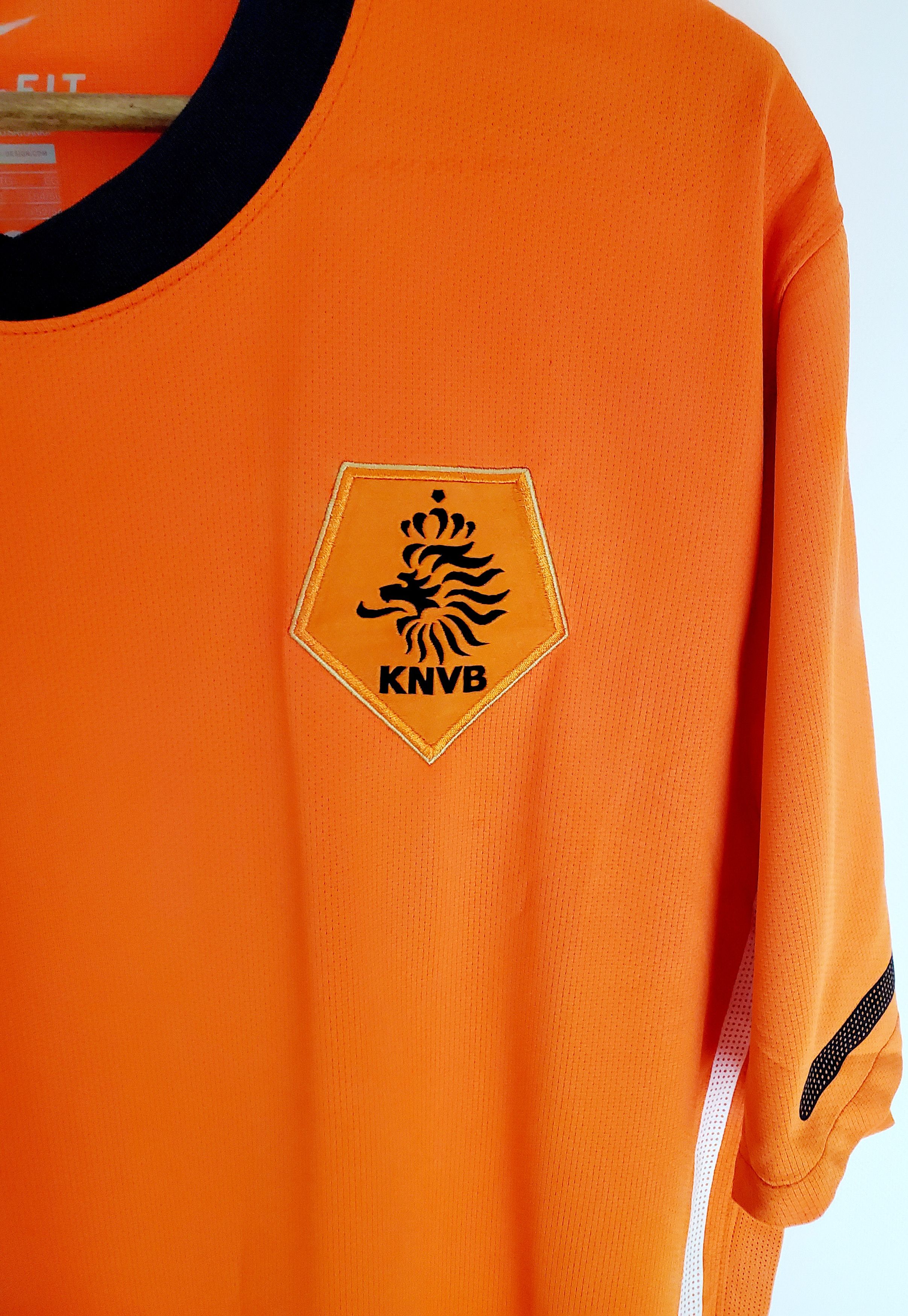 Nike NETHERLANDS 2010 2011 HOME JERSEY NIKE New condition Xl Size US XL / EU 56 / 4 - 2 Thumbnail