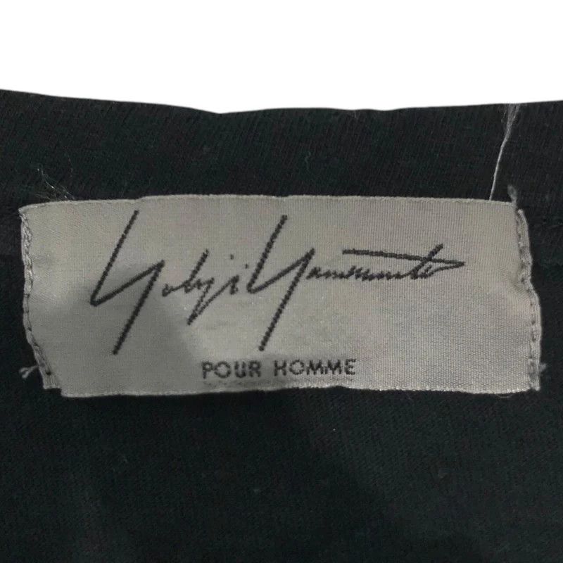 Yohji Yamamoto Yohji Yamamoto pour homme Henley neck ruffle cut and sew Size US L / EU 52-54 / 3 - 5 Thumbnail