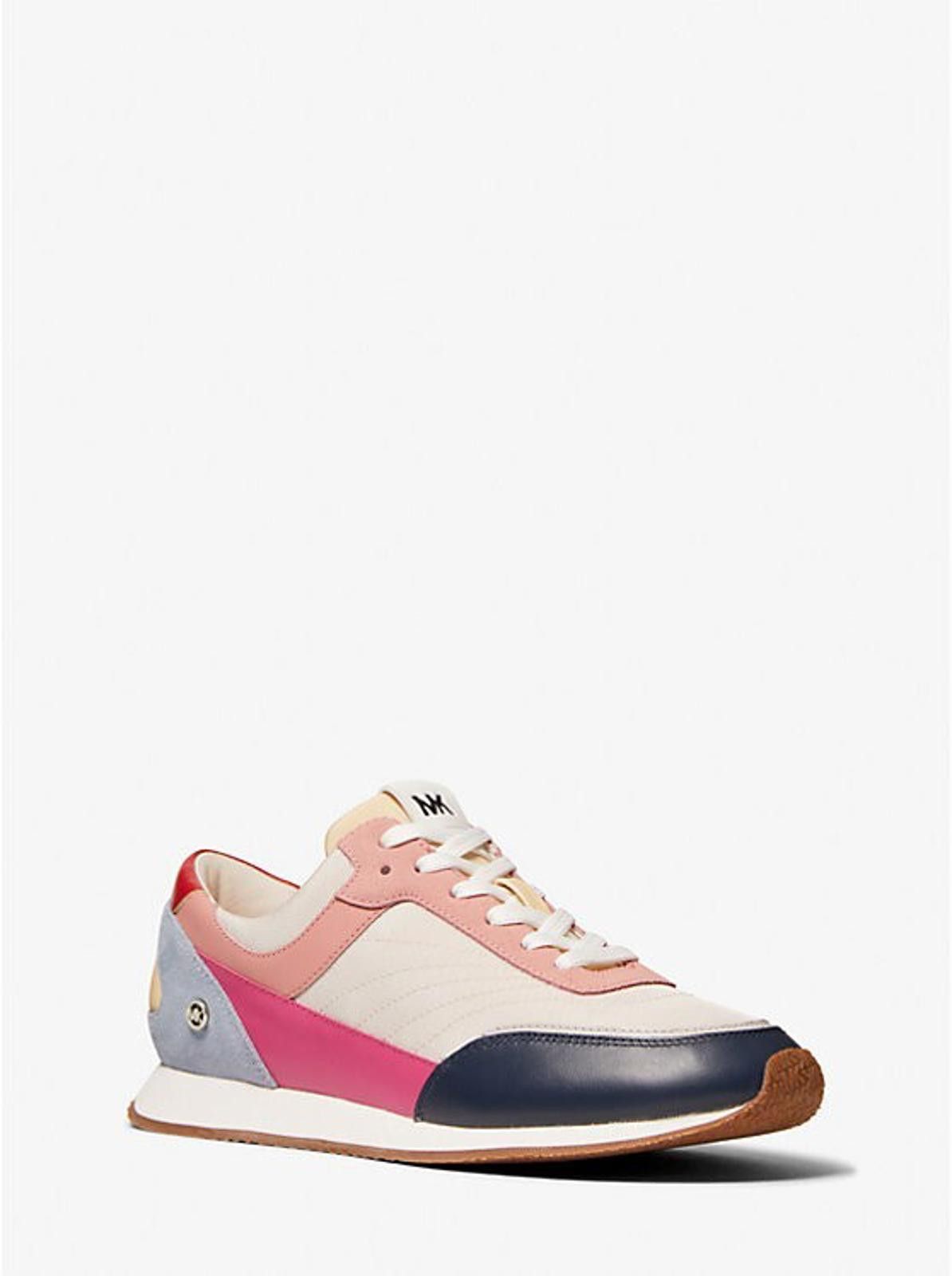 Michael Kors Michael Kors Callan Trainer Sneakers Light Cream 8.5 M NEW Size US 8.5 / IT 38.5 - 3 Thumbnail