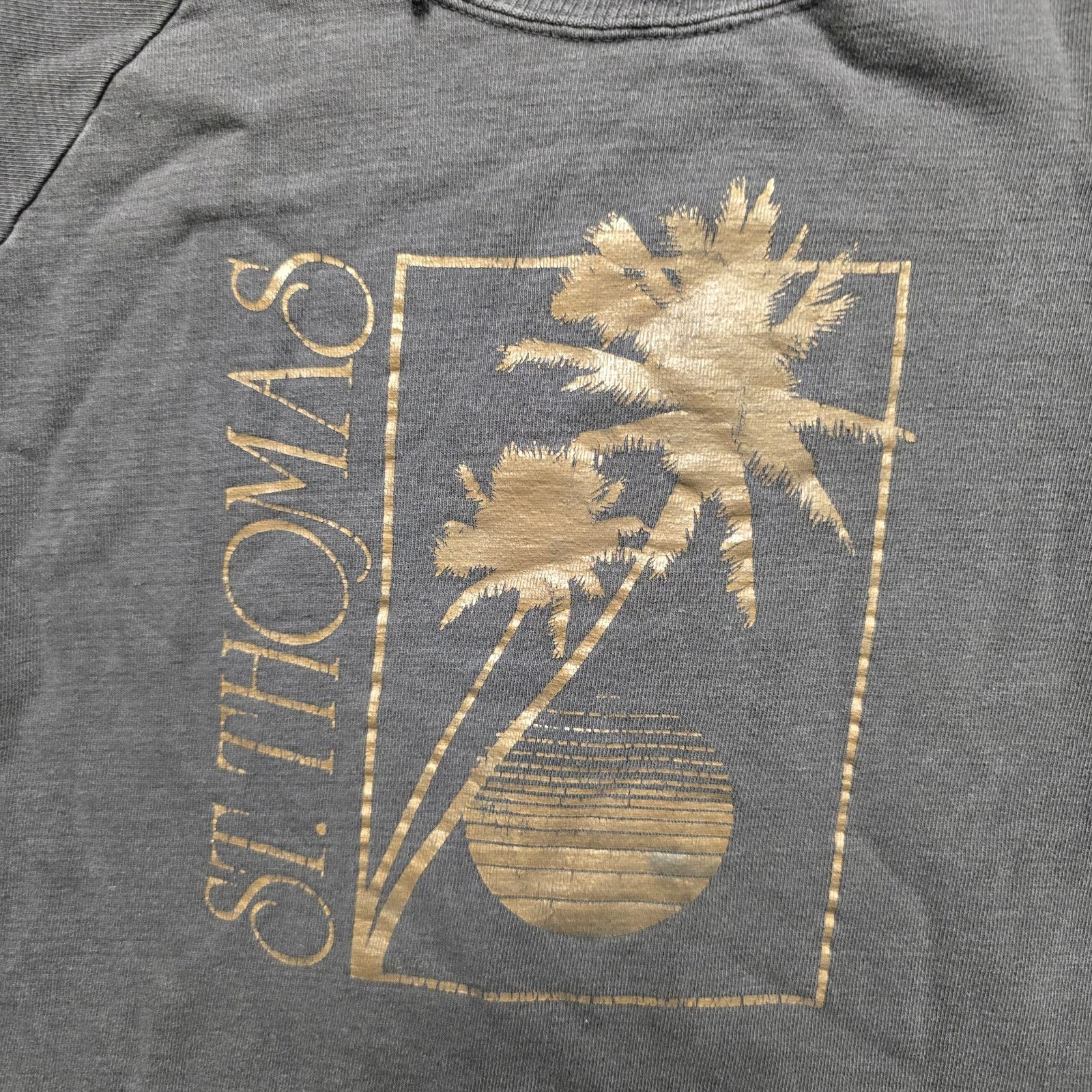 Vintage Vintage St. Thomas Virgin Islands Large Tourist Sweatshirt Size US L / EU 52-54 / 3 - 3 Thumbnail