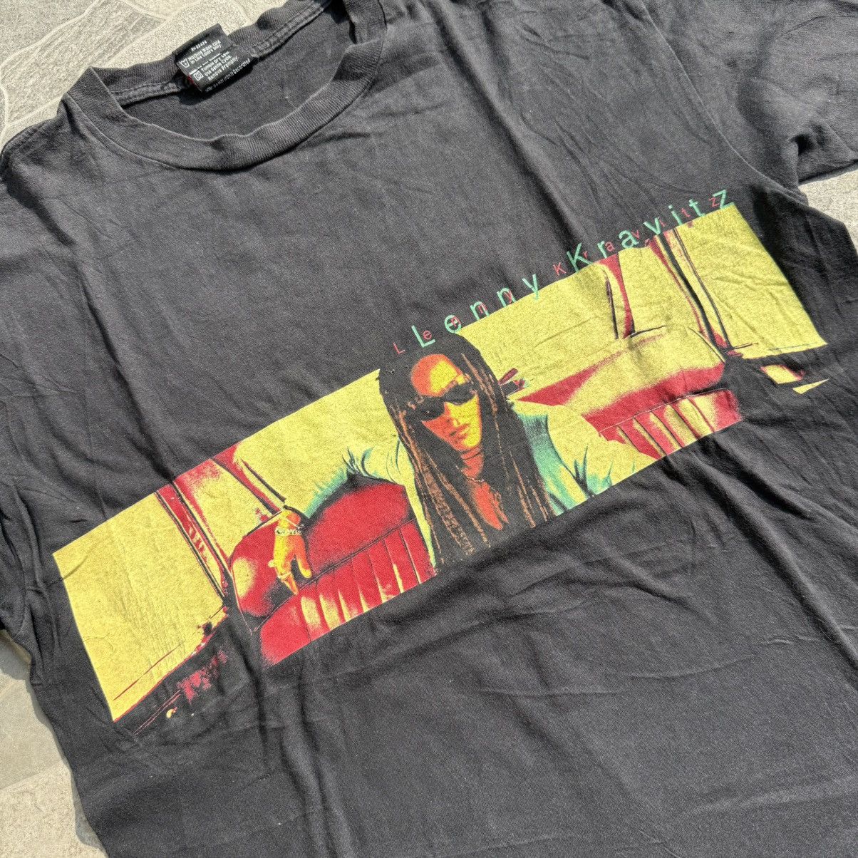 Band Tees Lenny Kravitz Tour 1998 Size US L / EU 52-54 / 3 - 3 Thumbnail