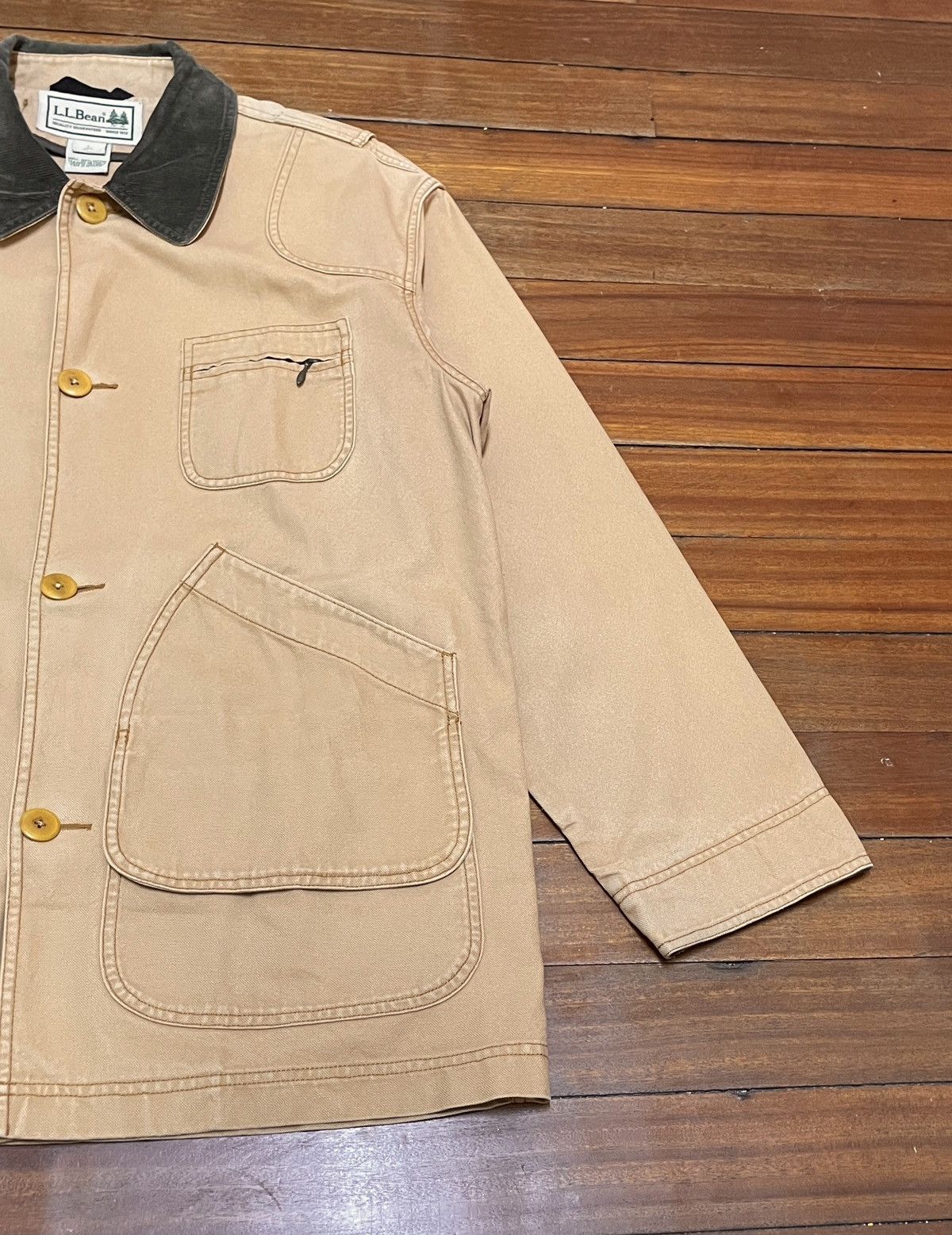 L.L. Bean Very Rare Vintage LL Bean Duck Canvas Chore Jacket 1980s Size US L / EU 52-54 / 3 - 6 Thumbnail