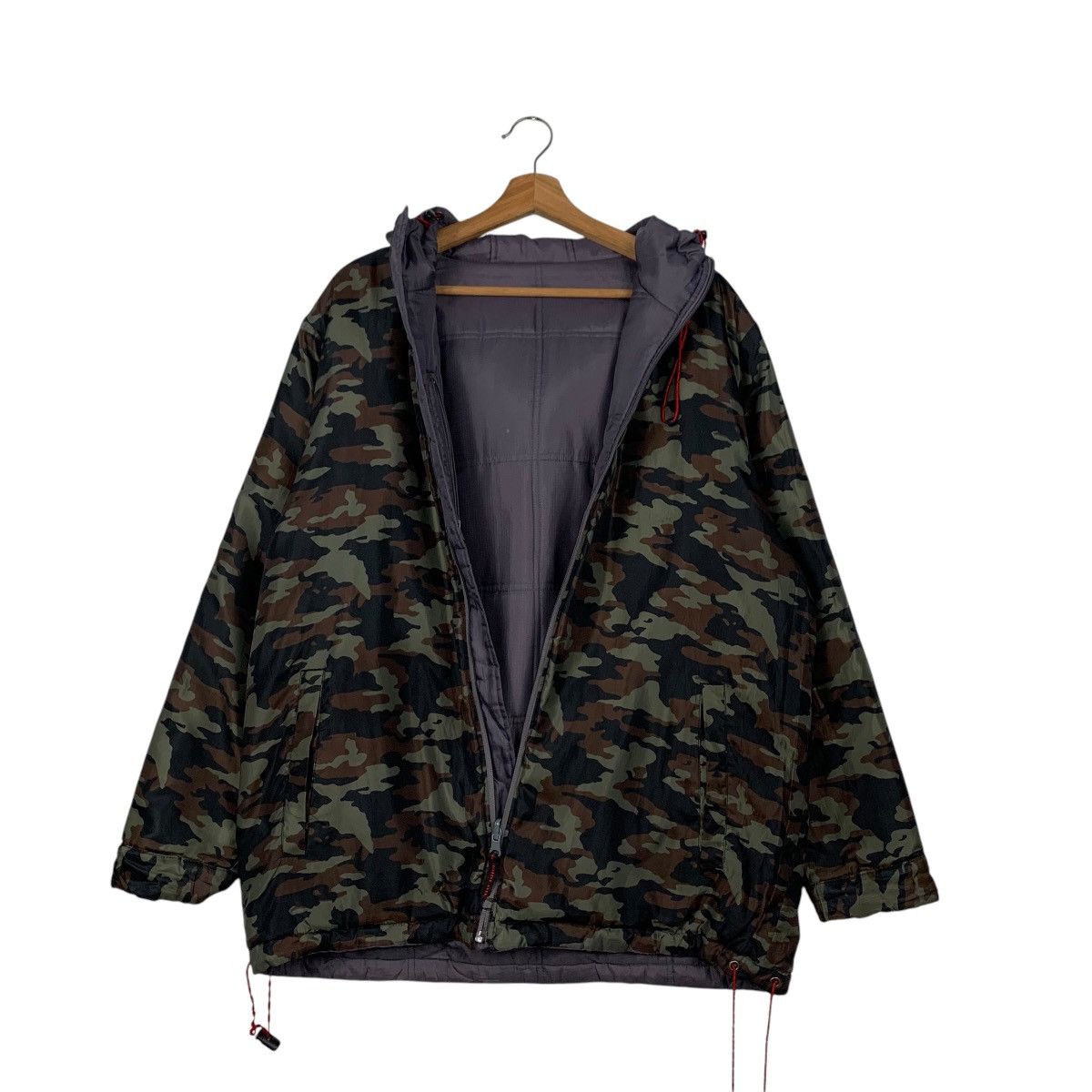 Tony Hawk TONY HAWK Skate Apparel Reversible Hoodie Jacket #2139-C94 Size US M / EU 48-50 / 2 - 10 Thumbnail