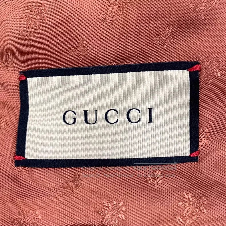 Gucci Gucci 23 light pink logo jacquard full print cotton lapel Size XS / US 0-2 / IT 36-38 - 5 Thumbnail