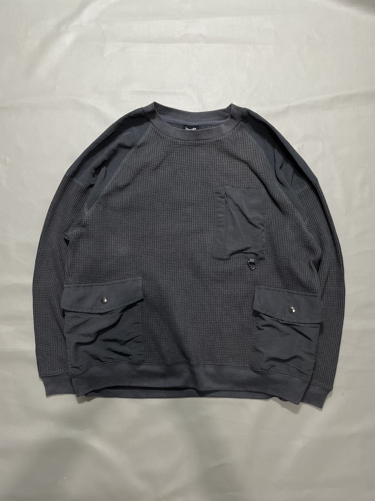 Japanese Brand Workman Japan Multi Pocket Sweatshirt Issey style Size US M / EU 48-50 / 2 - 8 Thumbnail
