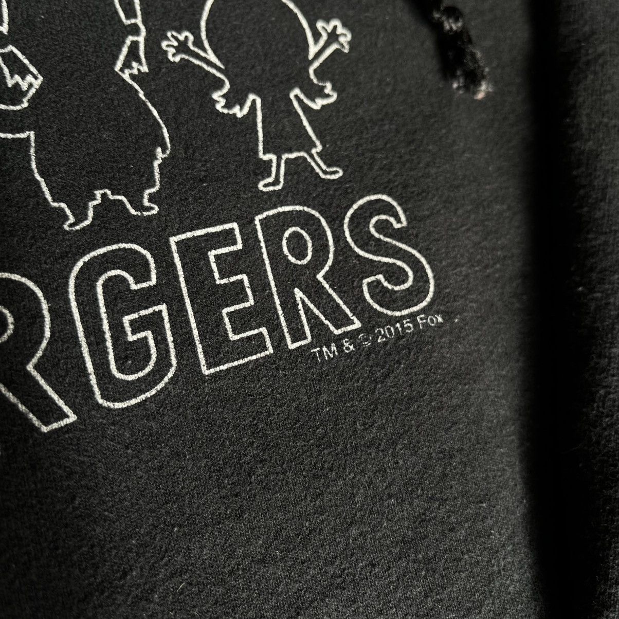 Cartoon Network × Vintage Vintage Bobs Burgers 2015 TV Show Original Promo Logo Hoodie Size US M / EU 48-50 / 2 - 4 Thumbnail