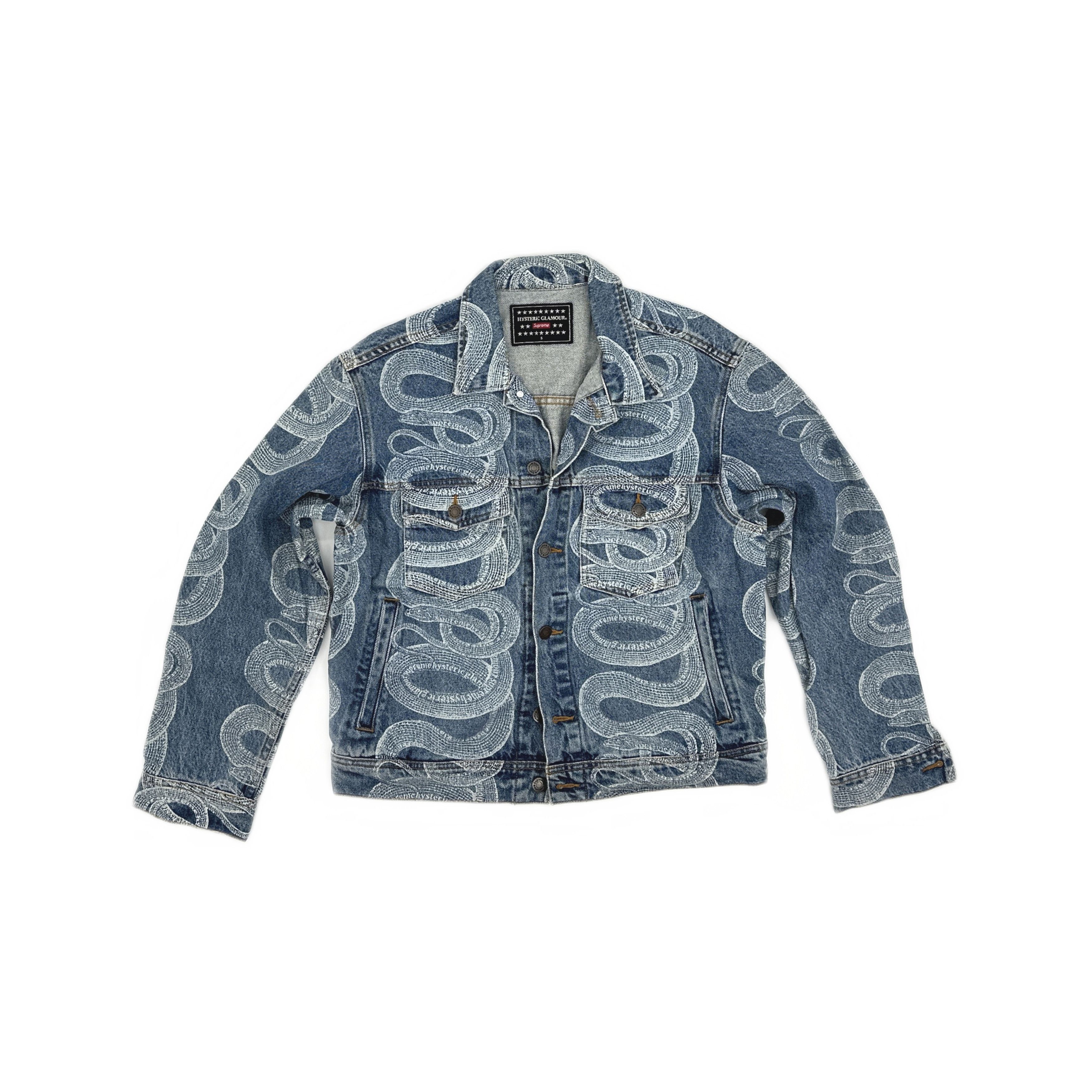 Hysteric Glamour × Supreme supreme hysteric glamour snake denim