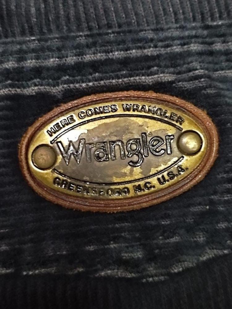 Vintage × Wrangler VIBTAGE WRANGLER CORDUROY JEANS BAGGY Size US 33 - 8 Thumbnail