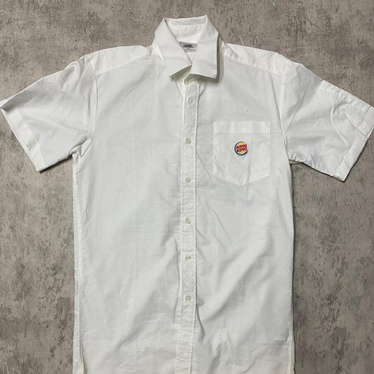 Other Burger King white button up shirt Size US M / EU 48-50 / 2 - 1 Thumbnail