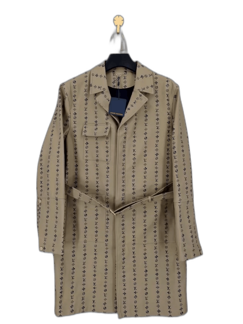 Louis Vuitton Louis Vuitton Long Coat with Print-yf Size US XXL / EU 58 / 5 - 1 Thumbnail