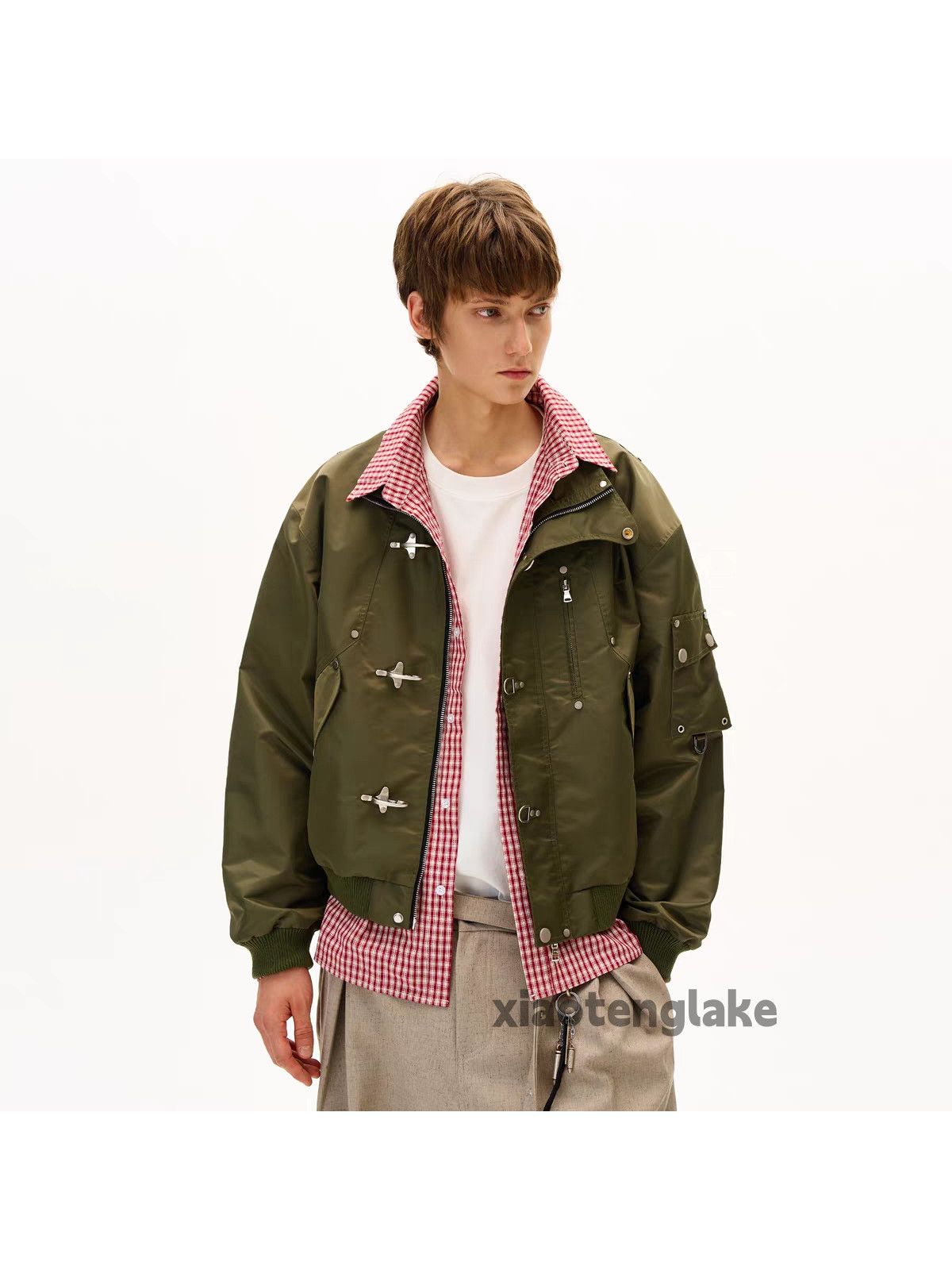Vintage Unisex outdoor utility military bomber yuppie y2k jacket Size US M / EU 48-50 / 2 - 1 Thumbnail