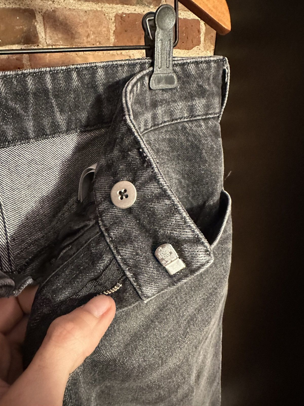 Givenchy FW/22 MMW Runway Wide Leg Denim Size US 31 - 9 Thumbnail