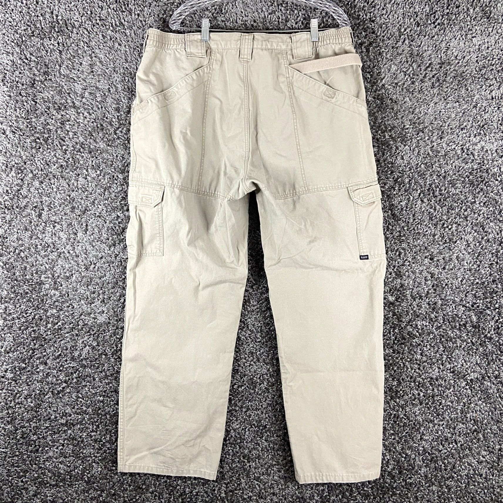 Vintage 5.11 Tactical Cargo Pants Adult 38x30 Beige Size US 38 / EU 54 - 7 Thumbnail