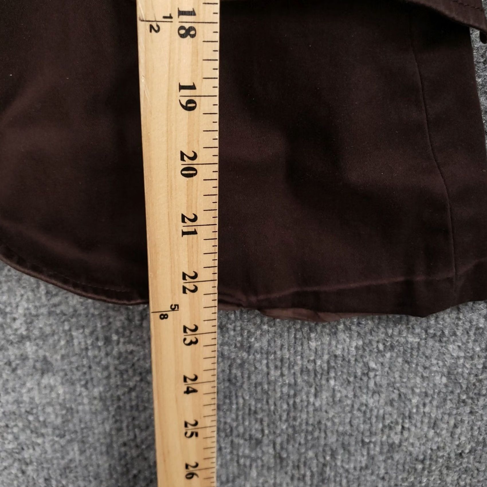Zara Zara Blazer Jacket Womens Regular One-Button Notch Brown Solid Stretch Lined Wool Cotton Blend Spandex Casual Workwear Medium Size M / US 6-8 / IT 42-44 - 7 Thumbnail
