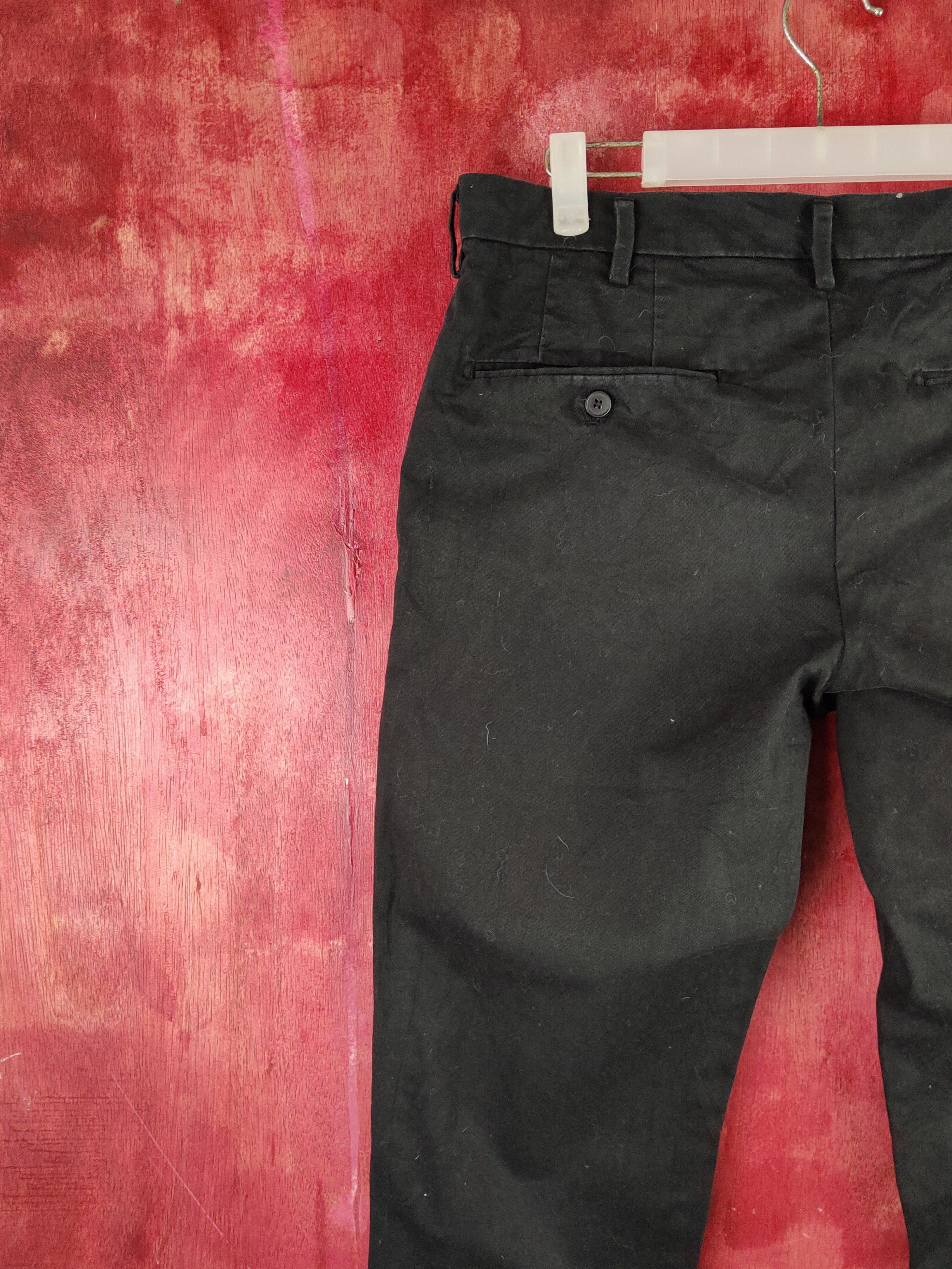 Japanese Brand × Uniqlo Uniqlo Black Multipocket Casual Pants #S1459 Size US 33 - 8 Thumbnail
