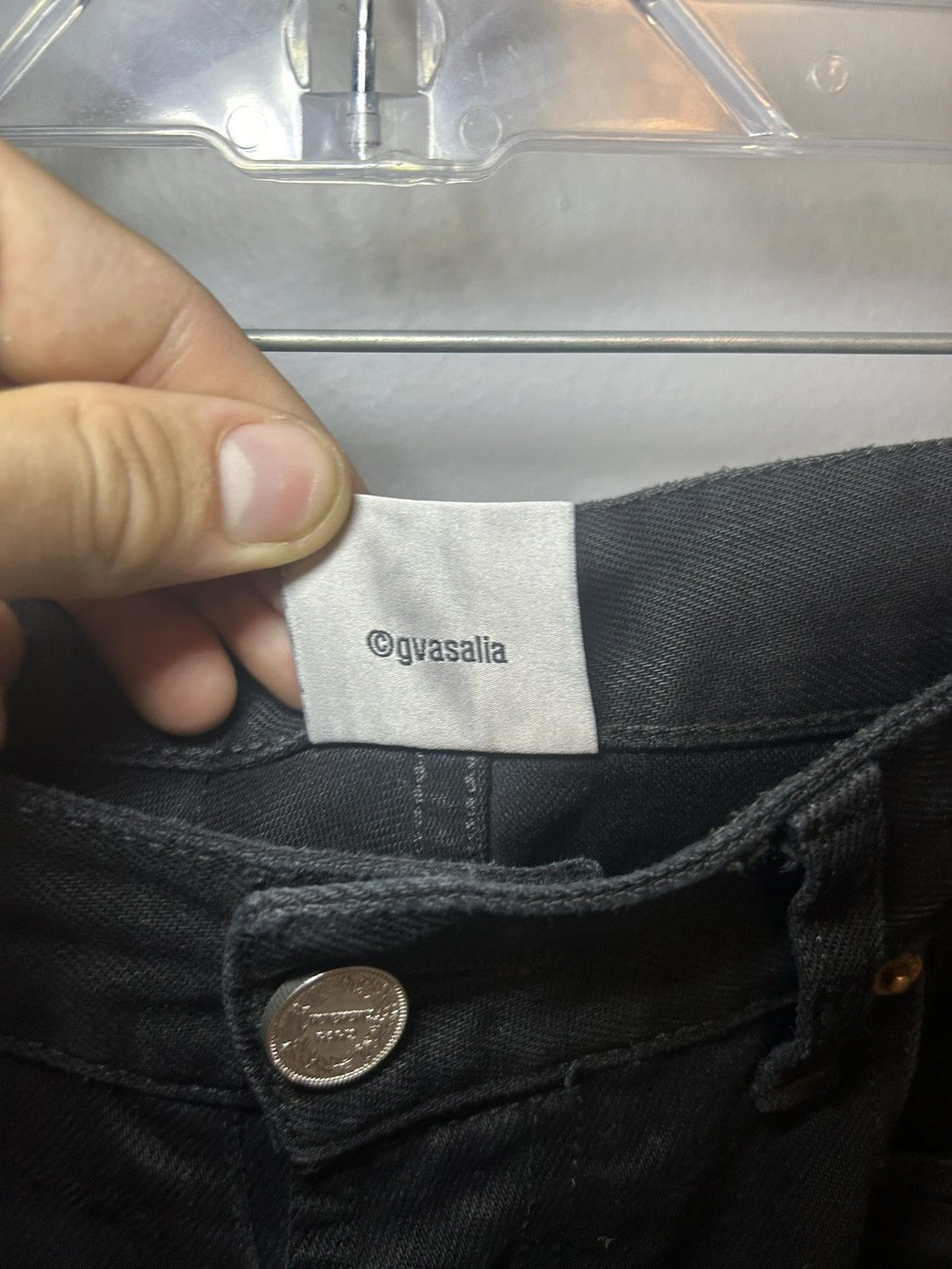 Vetements Vetements baggy black denim jeans Size US 34 / EU 50 - 4 Thumbnail