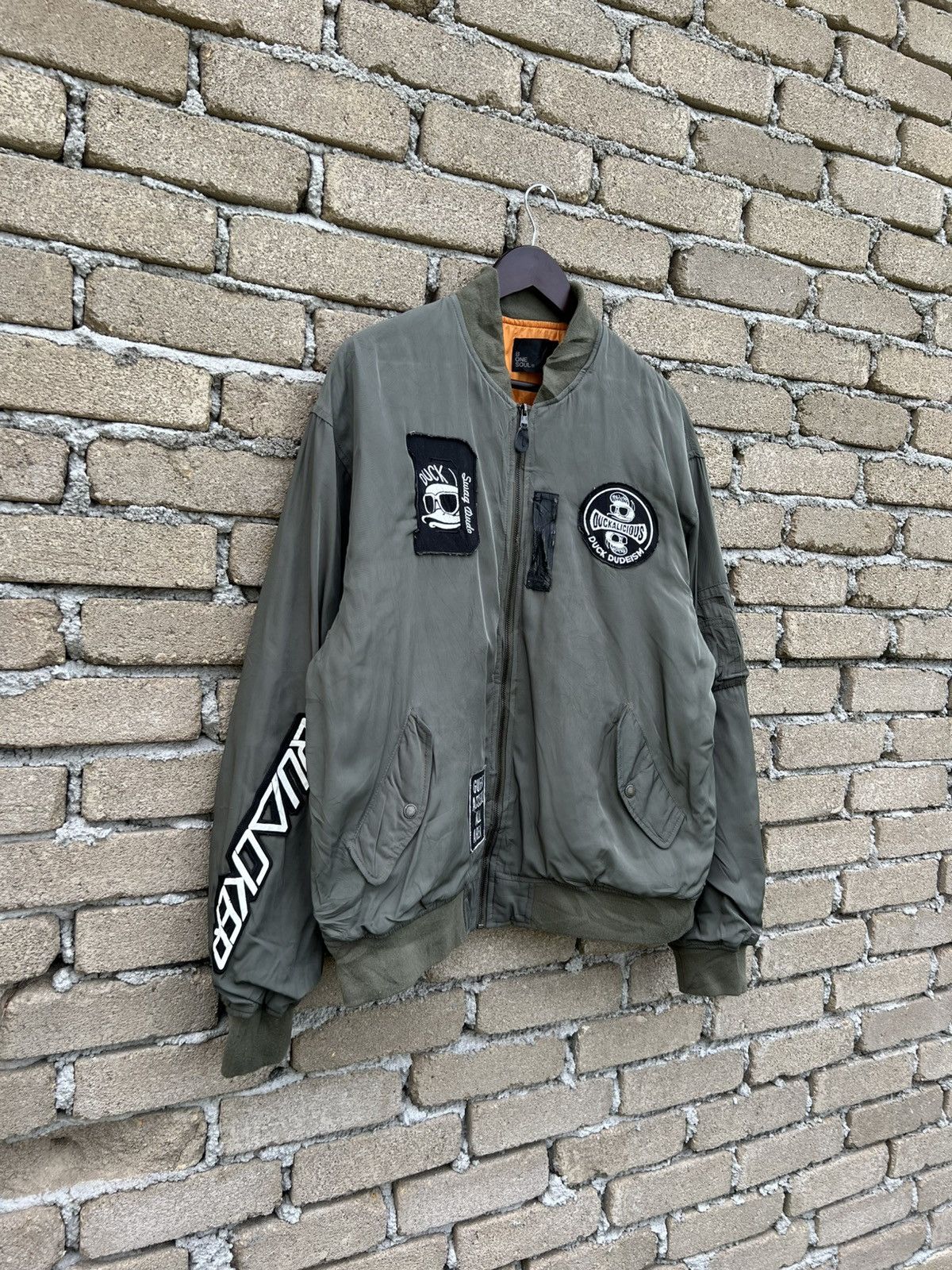 Japanese Brand B One Soul Duck Dude Bomber Jacket Size US XL / EU 56 / 4 - 3 Thumbnail