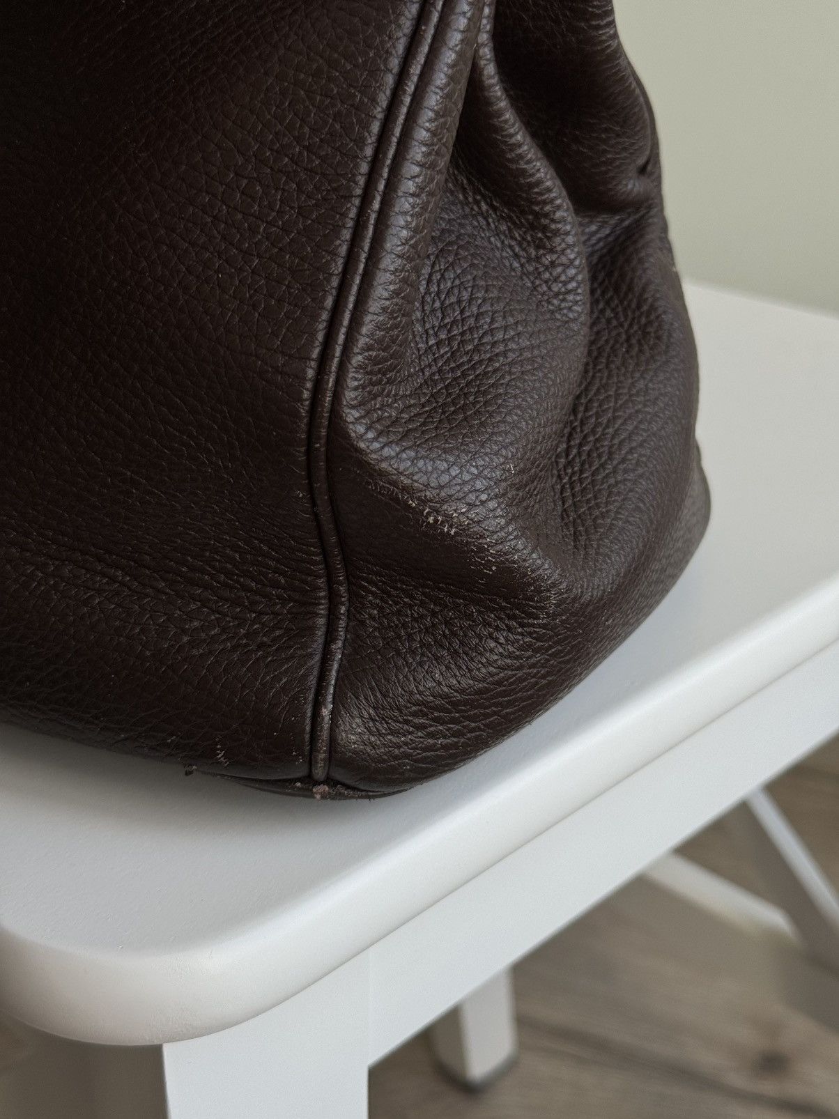 Hermes Hermes Birkin 35 Brown Shoulder Bag Size ONE SIZE - 10 Thumbnail
