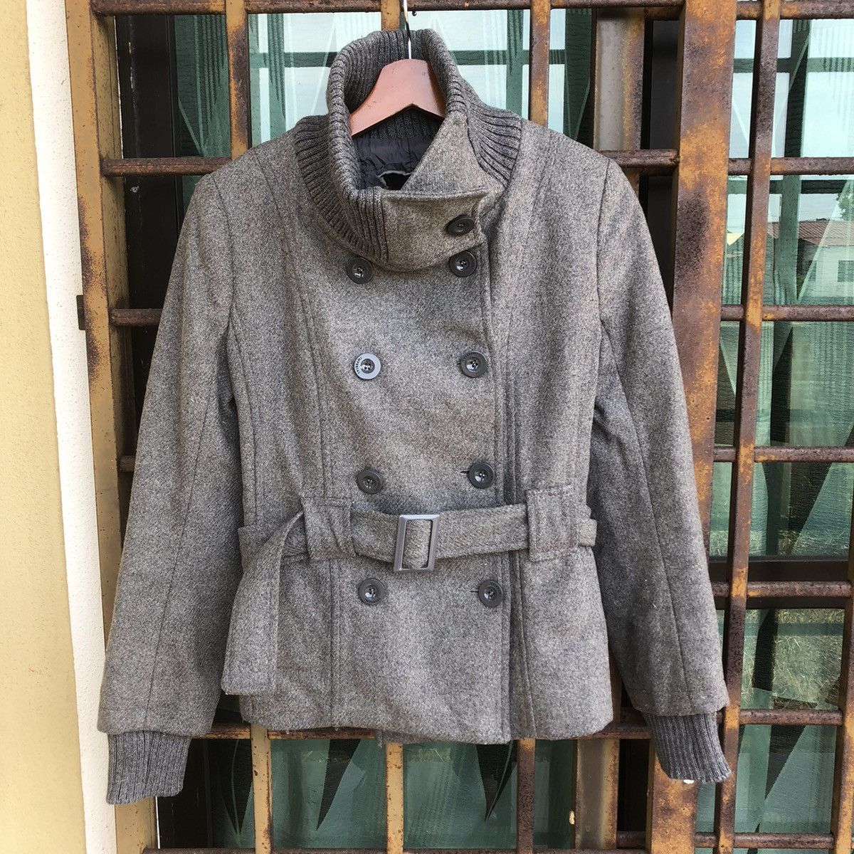 Imperial Imperial Wool Blend Double Breasted Jacket Size S / US 4 / IT 40 - 1 Thumbnail