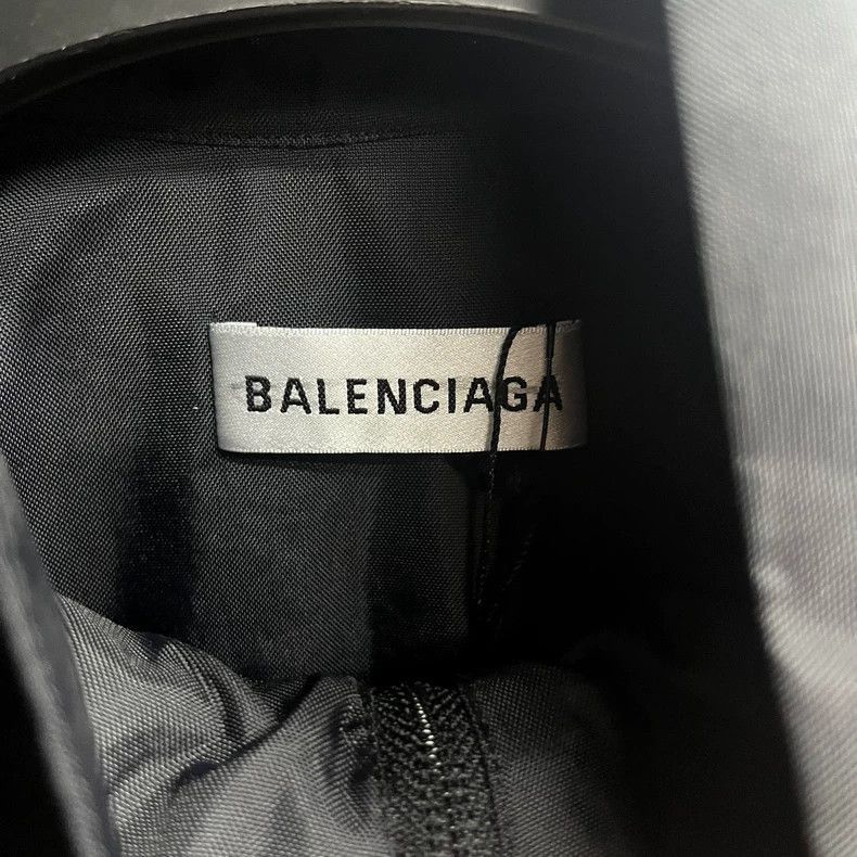 Balenciaga Balenciaga latest black large logo letter printed jacket-25 Size US S / EU 44-46 / 1 - 2 Thumbnail