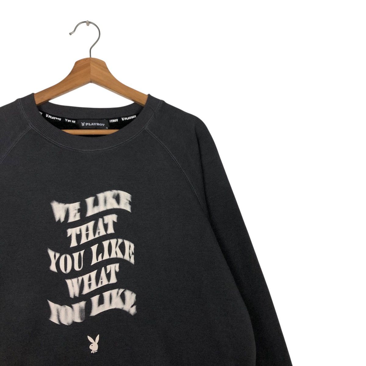 Other 📌Vintage Sweatshirt Playboy Big Logo Over Print Design Size US XL / EU 56 / 4 - 7 Thumbnail