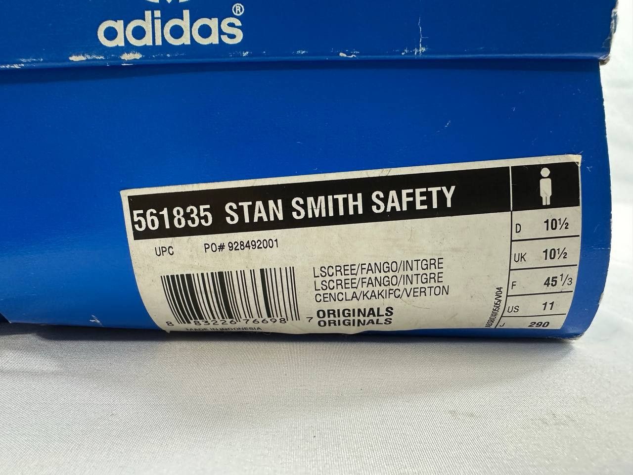 Adidas RARE Adidas Stan Smith Safety 2006 Camo Green Size US 11 / EU 44 - 12 Thumbnail