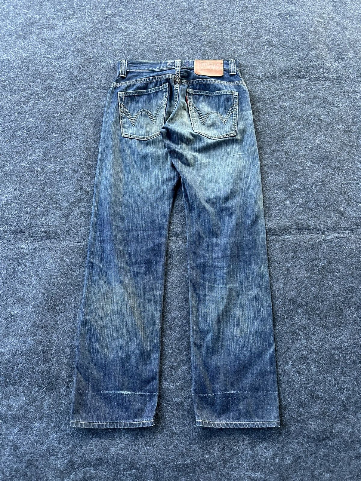Edwin Vintage Edwin Exclusive Distressed Japan Denim 30x33 D344 Size US 30 / EU 46 - 2 Thumbnail