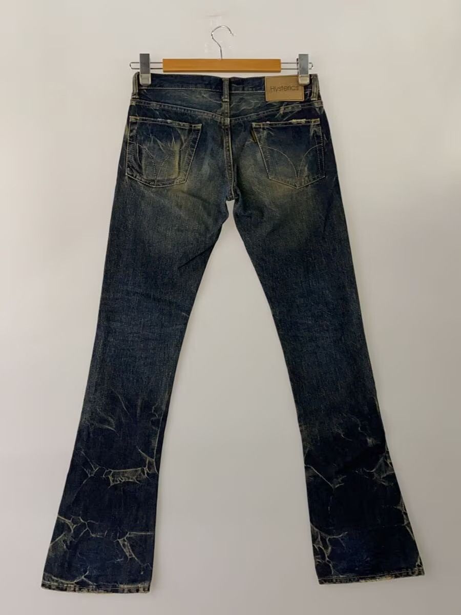 Hysteric Glamour Boot Cut Aged Denim Jeans Size US 30 / EU 46 - 2 Thumbnail