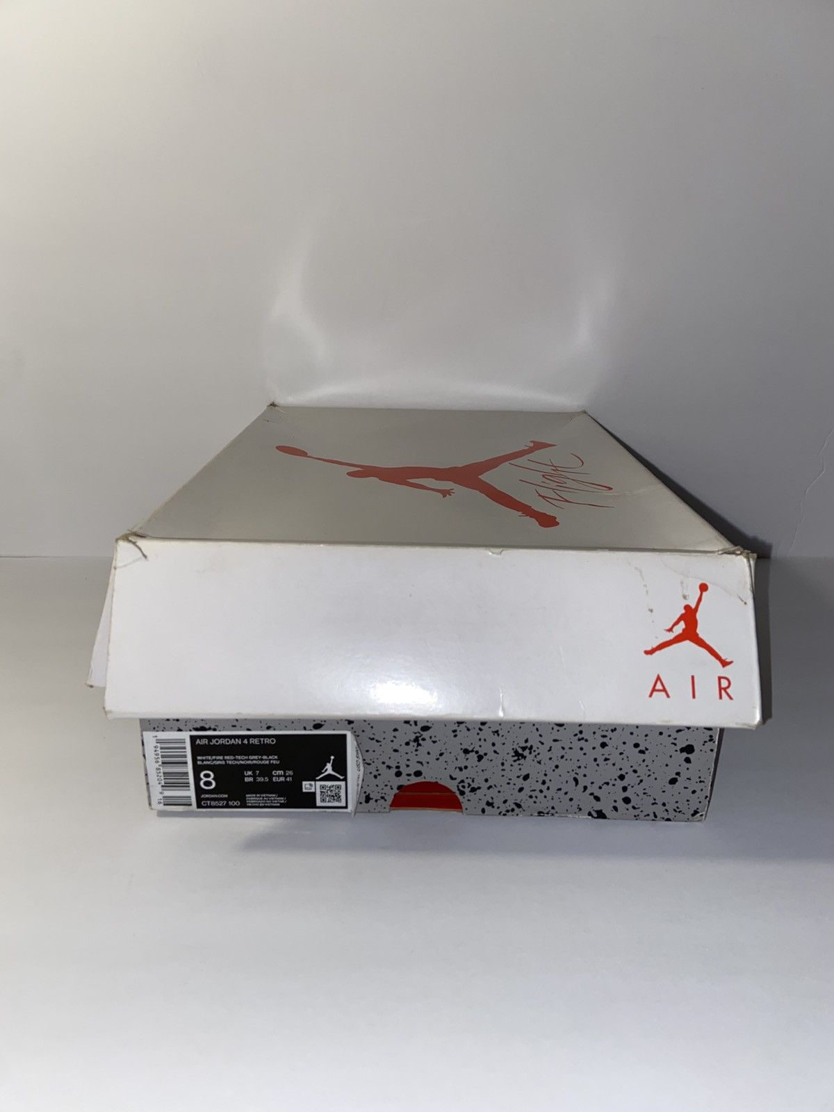 Jordan Brand Jordan 4 Retro White Oreo (2021) US Men's 8 Used Size US 8 / EU 41 - 8 Thumbnail