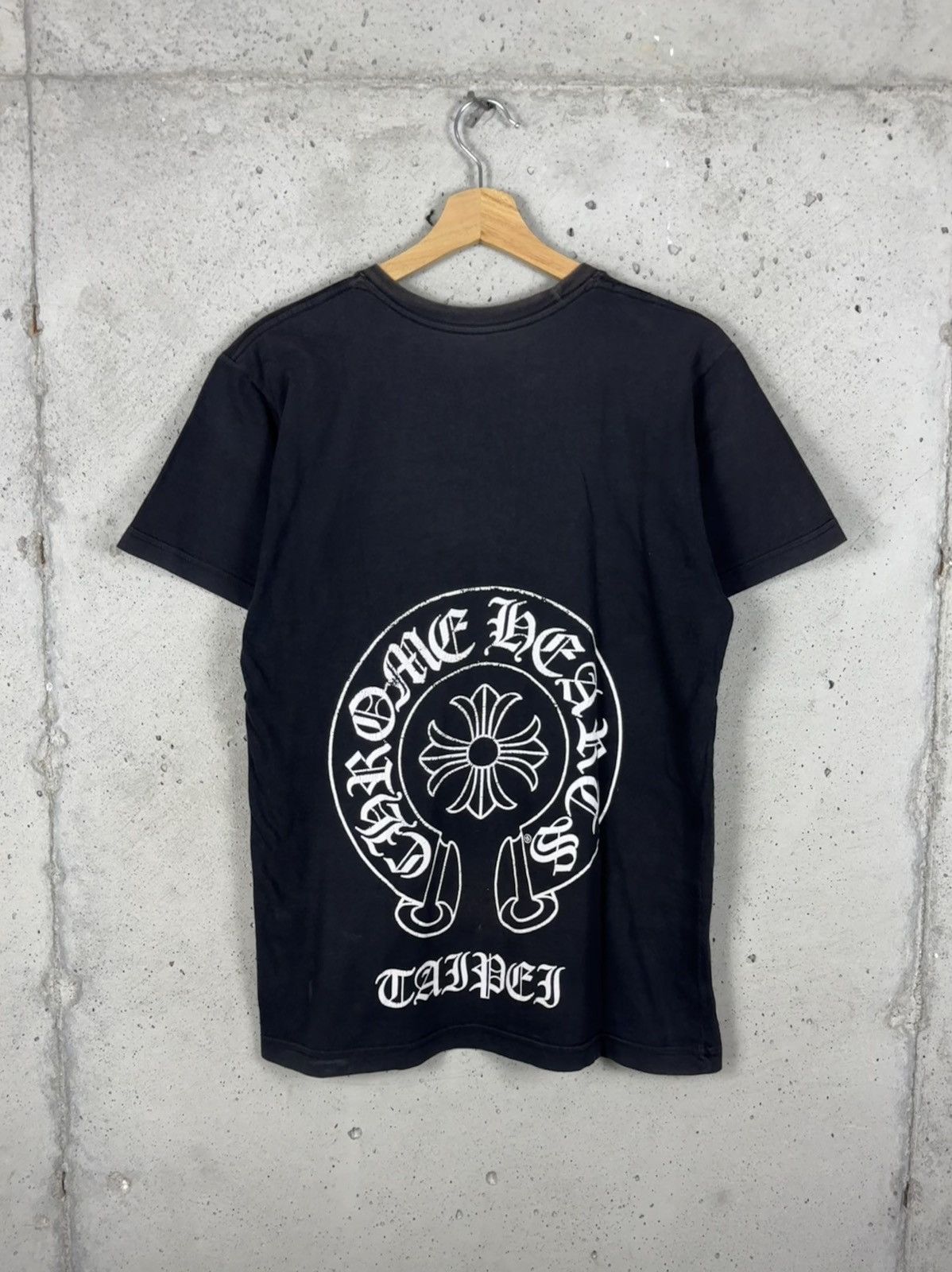 トップス Vintage Chrome Hearts horse fade t-shirt Vintage Chrome