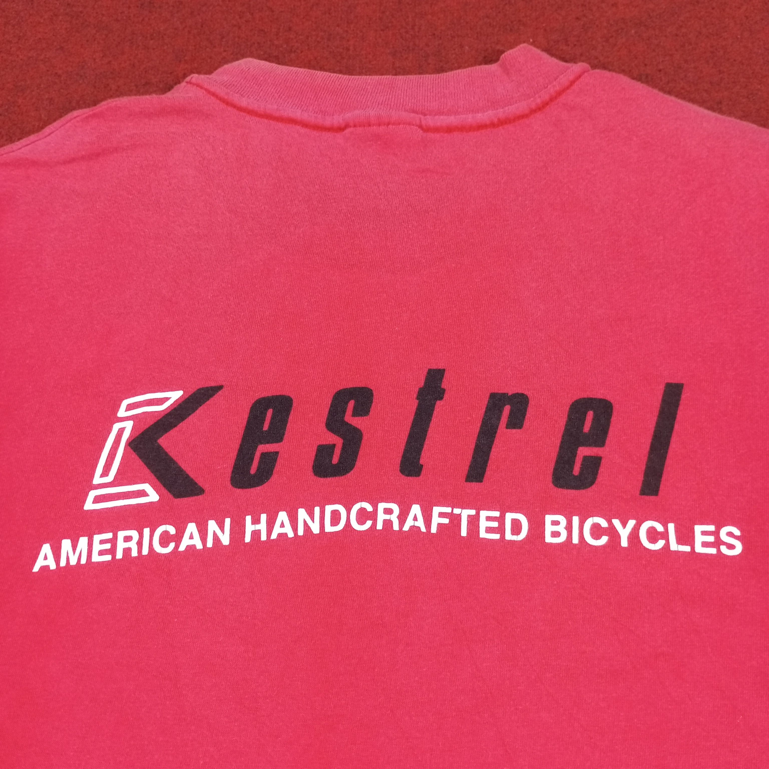 Hanes × Vintage Kestrel American Handcrafted Bicycles Vintage Tshirt Promo Size US L / EU 52-54 / 3 - 2 Thumbnail