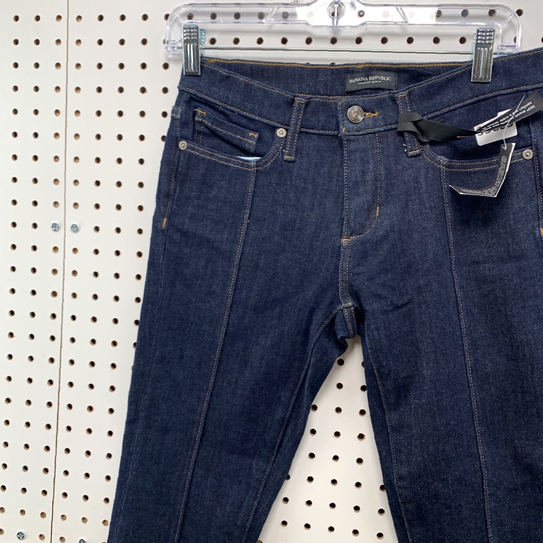 Banana Republic Banana Republic Jeans Skinny Denim Women Petite 27x25 Blue 5-Pocket Cotton Blend NWT/mINT Size 27" / US 4 / IT 40 - 5 Thumbnail