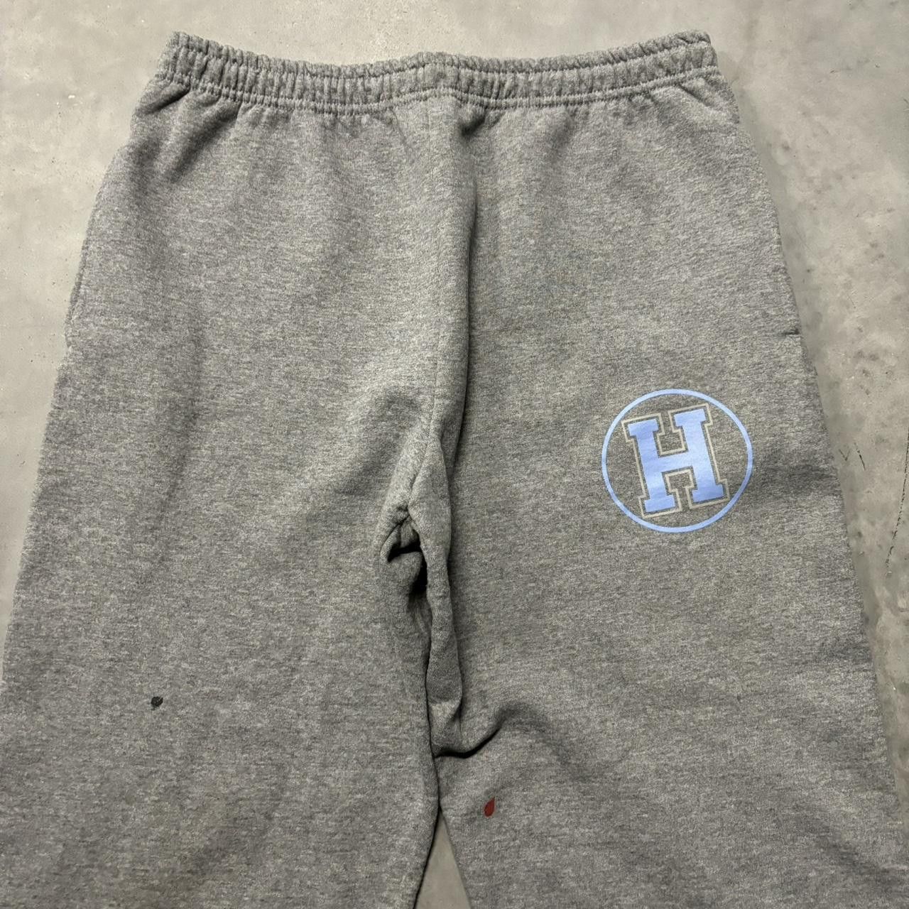 Japanese Brand × Vintage Crazy Vintage Y2K/2000e Baggy Grey Skater Heavyweight Essential Sweatpants! Size US 34 / EU 50 - 4 Thumbnail