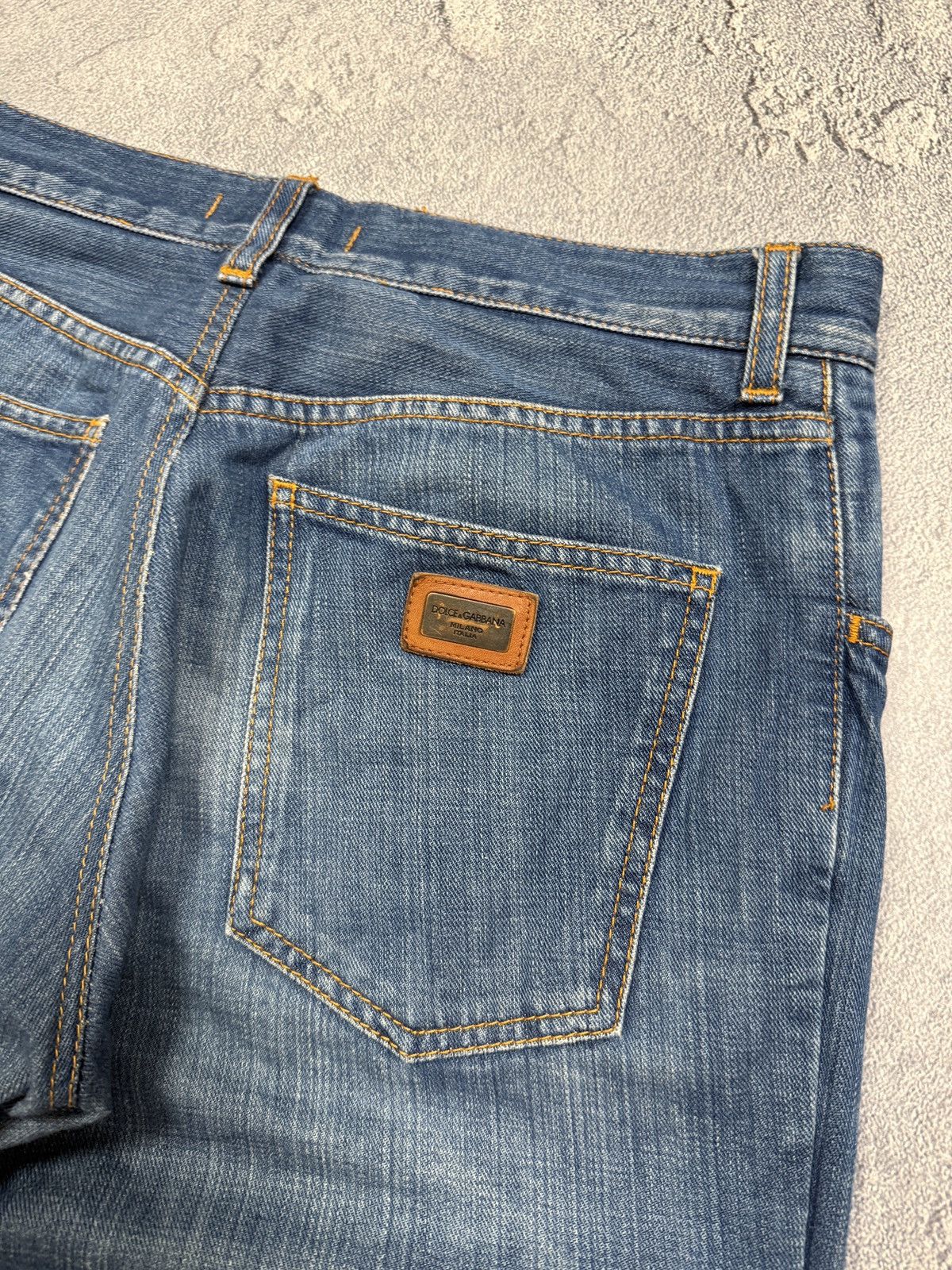 Dolce & Gabbana Vintage Dolce&Gabbana Metal Logo Jeans Size US 30 / EU 46 - 6 Thumbnail