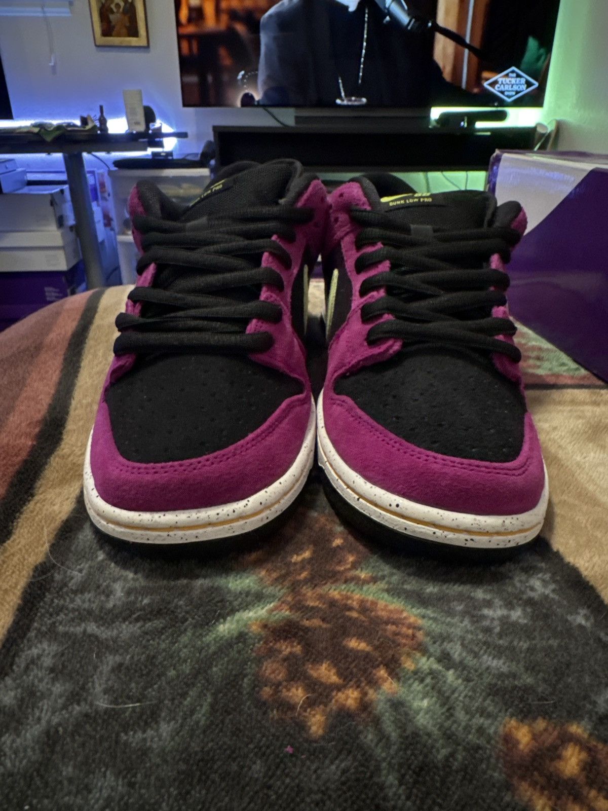 Nike × Nike SB Nike SB Dunk ( ACG Terra Red Plum ) Size US 9 / EU 42 - 3 Thumbnail