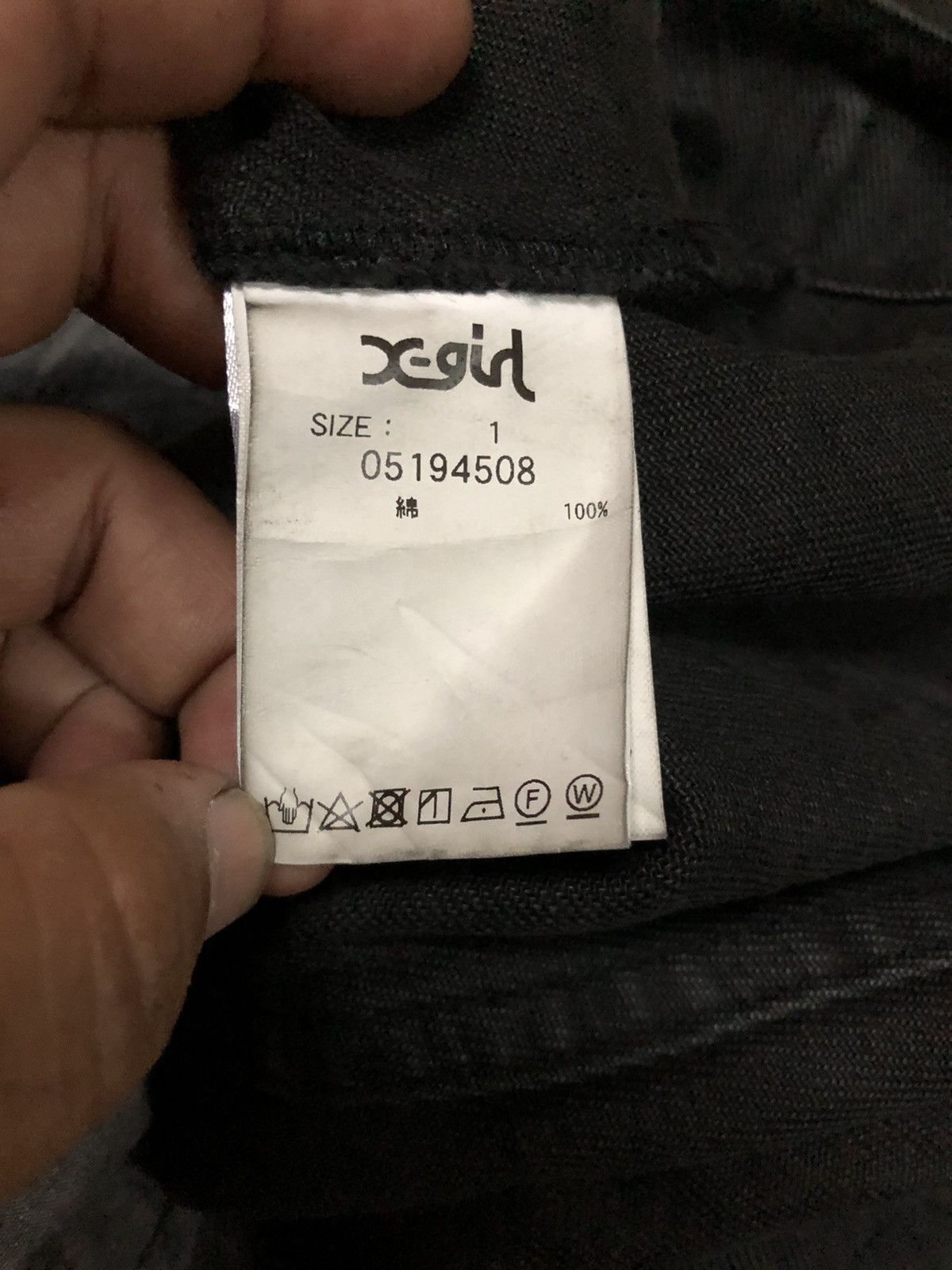 Japanese Brand X-Girl Black Denim Jacket Size US M / EU 48-50 / 2 - 4 Thumbnail