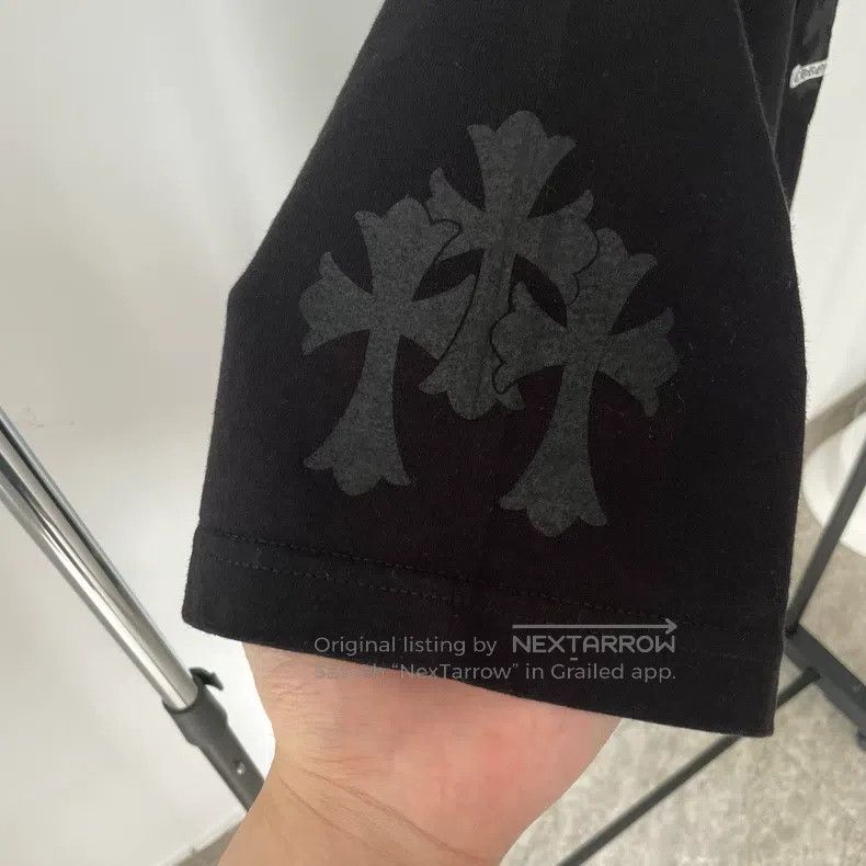 Chrome Hearts CHROME HEARTS Size M Black full printed cross stripes three Size US M / EU 48-50 / 2 - 4 Thumbnail