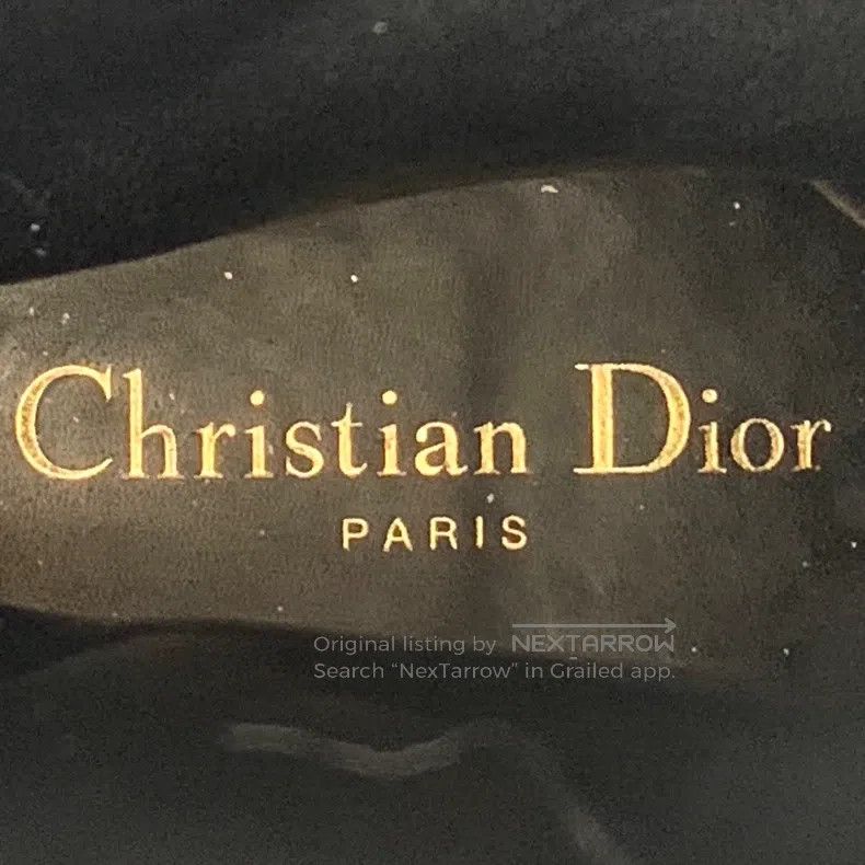 Dior Dior Grey-brown knitted logo letter leather stitching high Size US 12 / IT 42 - 7 Thumbnail