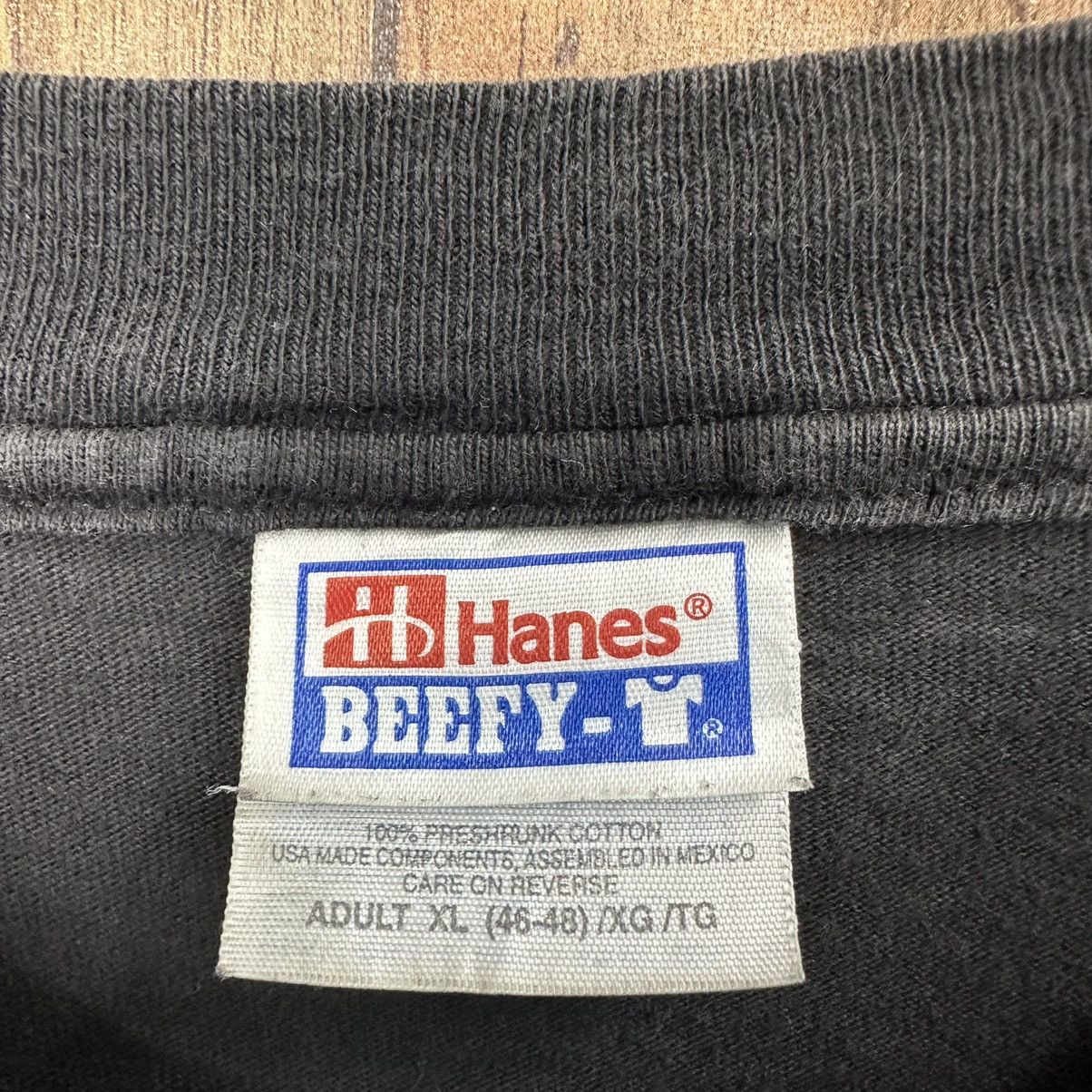 Vintage Vintage ER Studio Hanes Promo TShirt A697 Size US XL / EU 56 / 4 - 7 Thumbnail