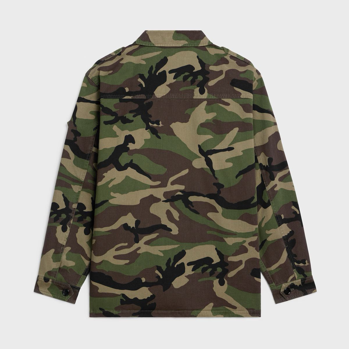Celine Celine Saharienne Oversized Military Jacket in M/L Size US M / EU 48-50 / 2 - 3 Thumbnail