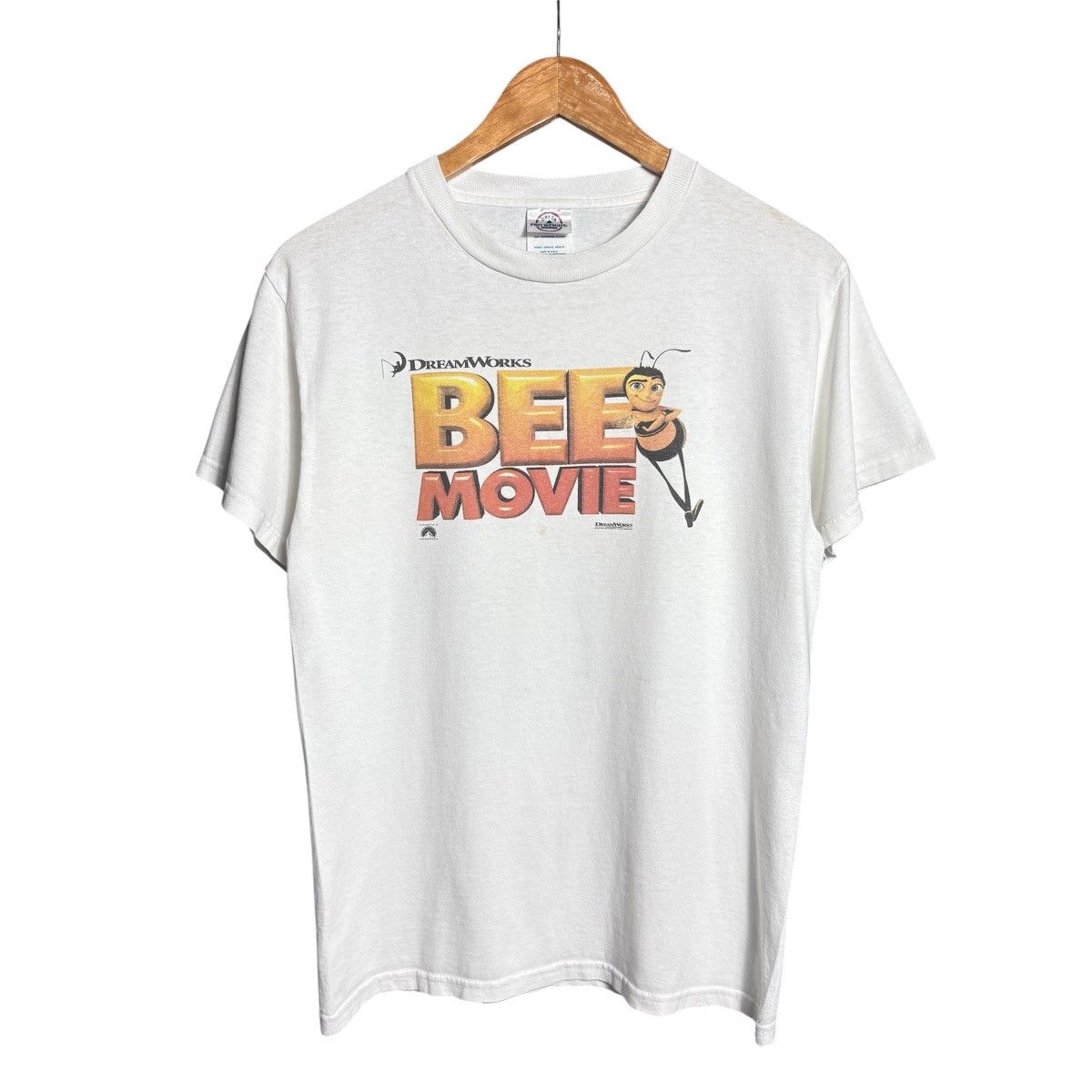 Vintage Vintage Bee Movie Dream Works Promo T-Shirt Size US S / EU 44-46 / 1 - 1 Thumbnail