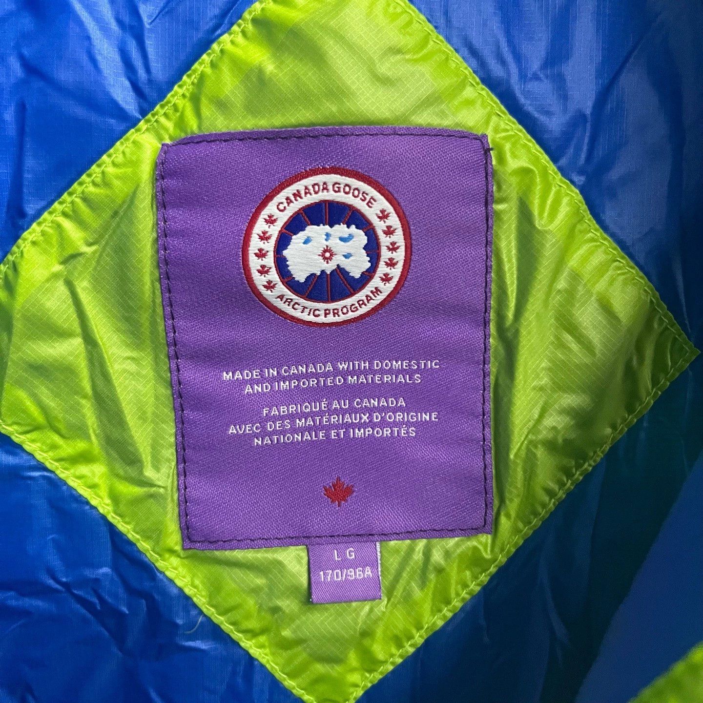 Canada Goose bright green sleeveless lightweight down vest Size US L / EU 52-54 / 3 - 2 Thumbnail