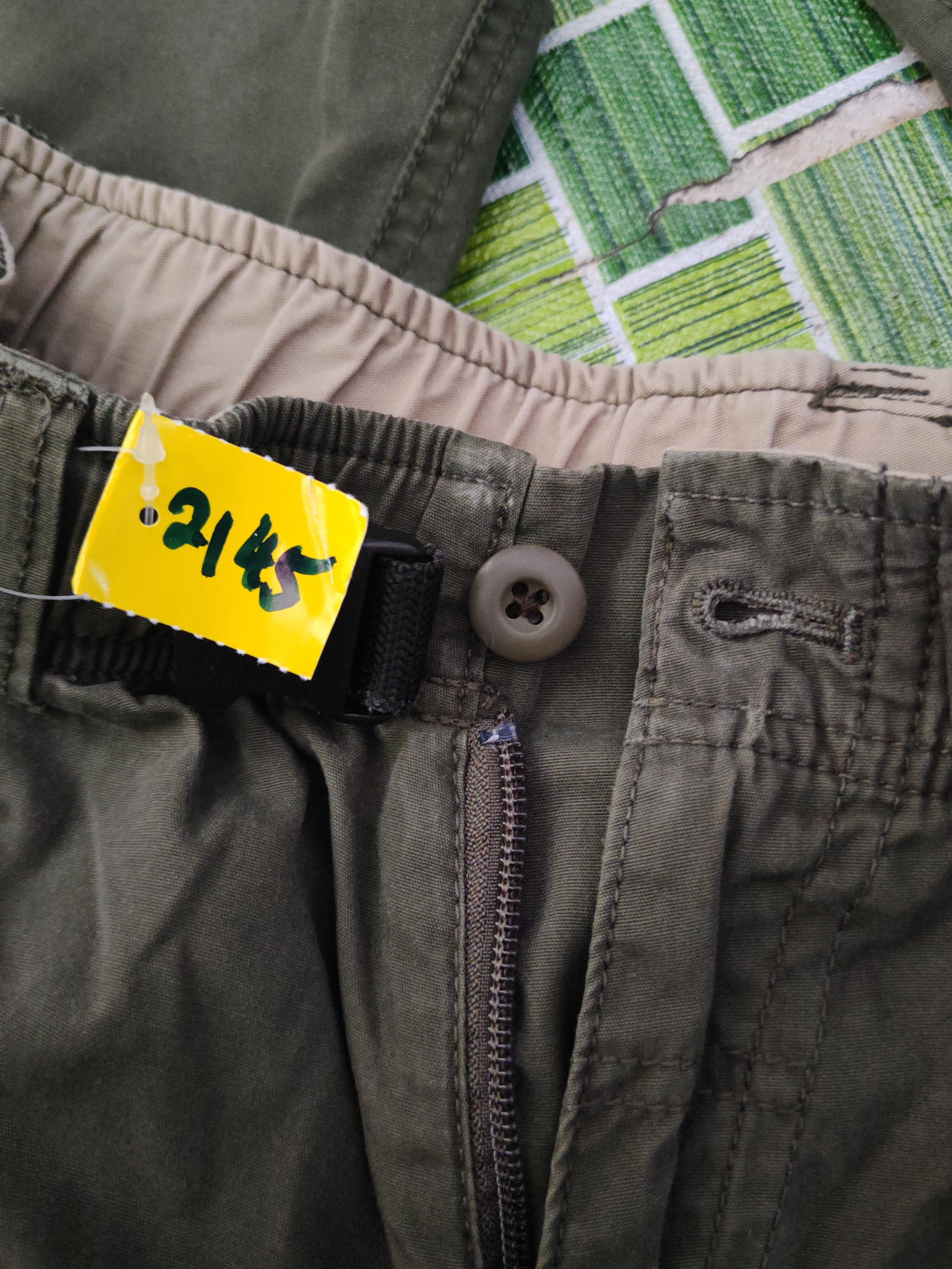 Japanese Brand DL Japanese Brand Dark Olive Multipocket Cargo Pants #2145 Size US 32 / EU 48 - 14 Thumbnail