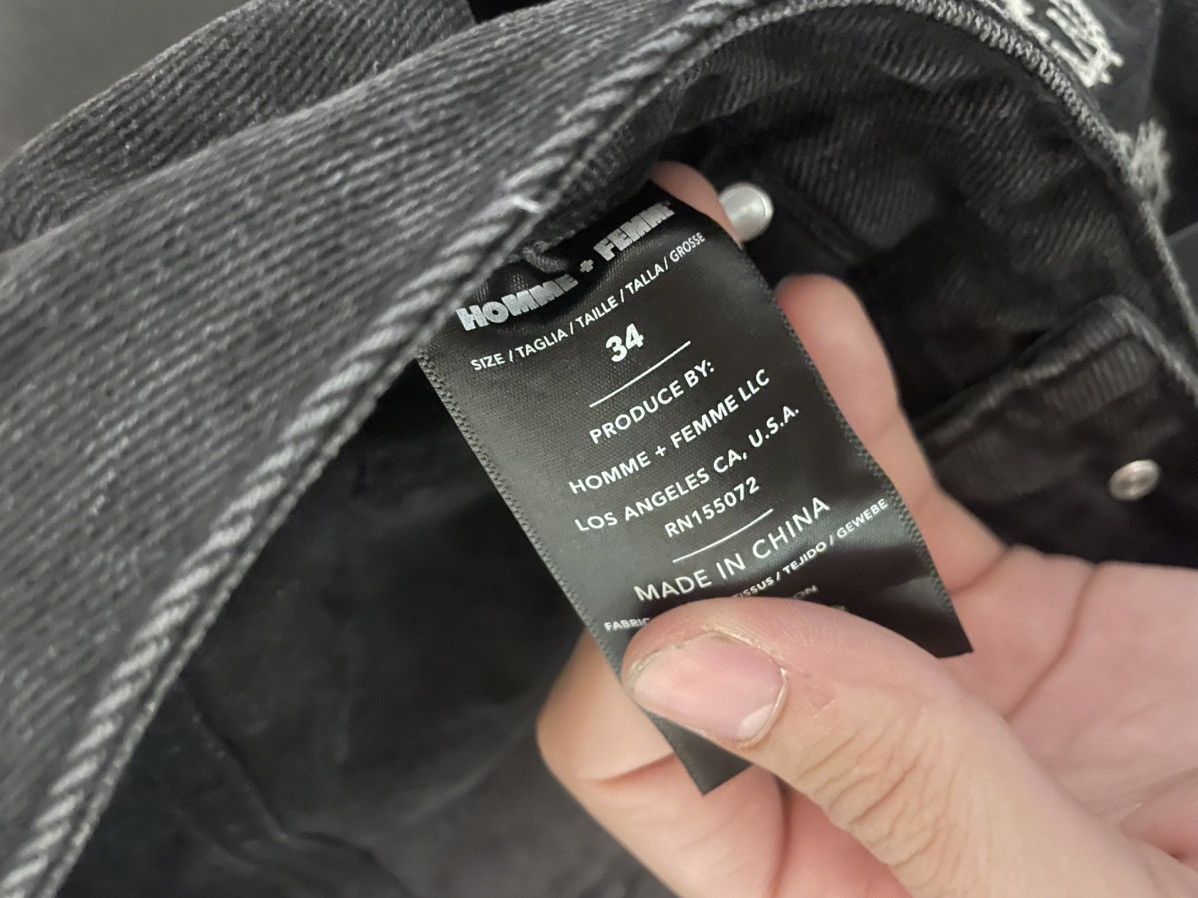 Other Homme Femme Yearbook Jeans Size US 34 / EU 50 - 3 Thumbnail