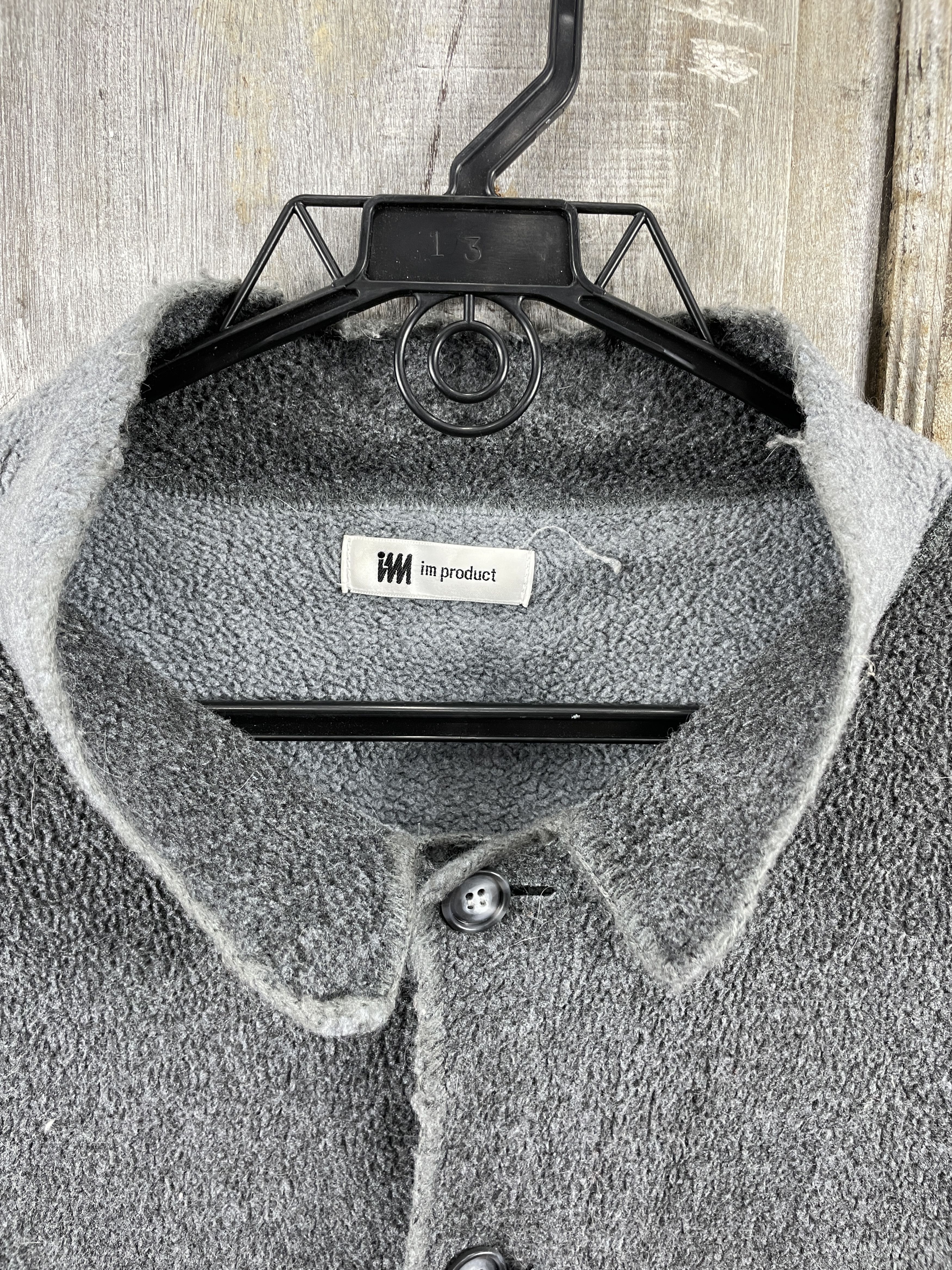 Issey Miyake × Vintage Issey Miyake Fleece Button Up Jacket Size US XL / EU 56 / 4 - 5 Thumbnail
