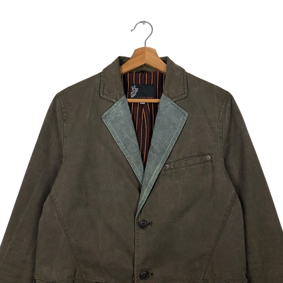 Hysteric Glamour 🔥VINTAGE CHORE WORKER JACKET BLANKET 291295=HOMME JAPAN Size US M / EU 48-50 / 2 - 5 Thumbnail