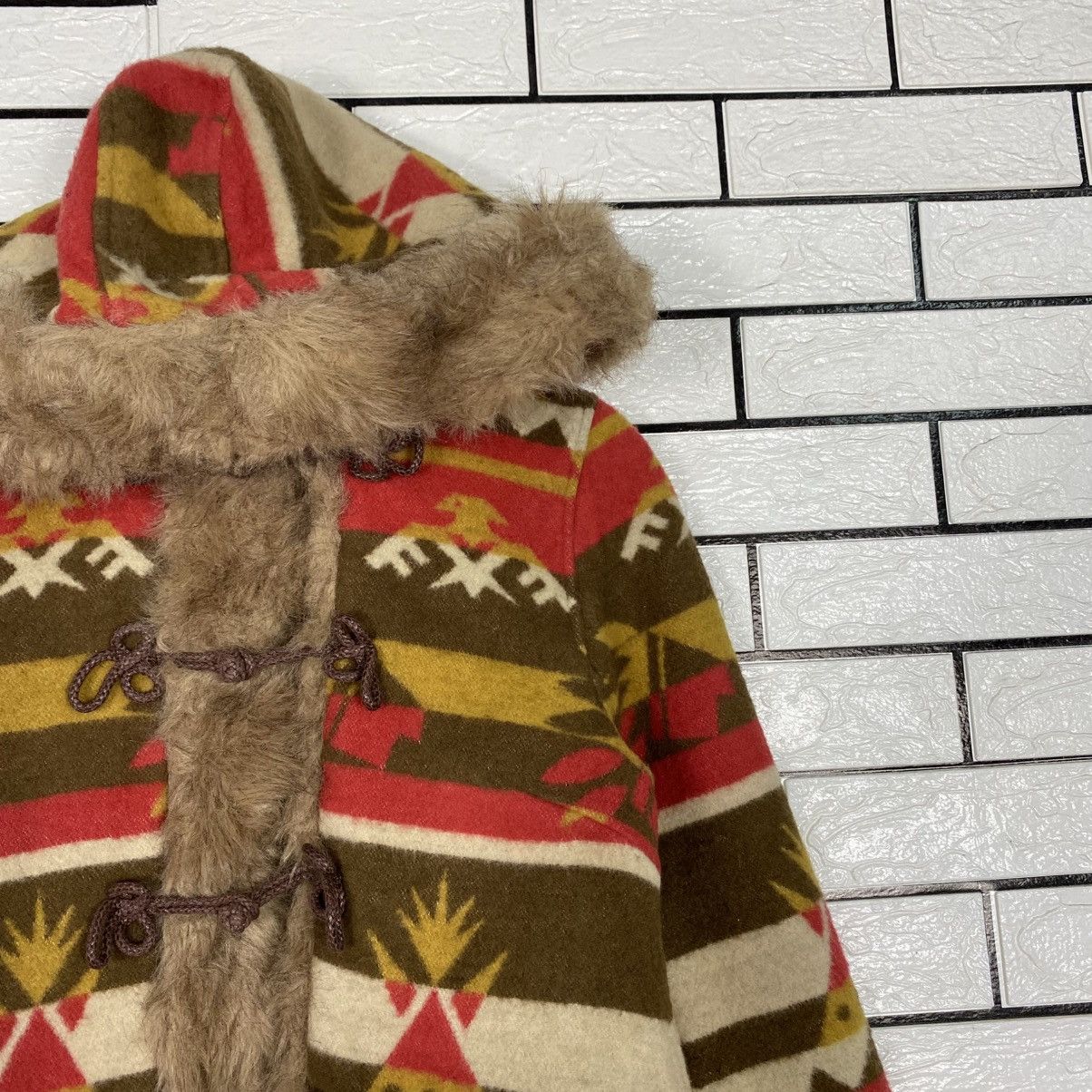 Hysteric Glamour Ozone Community Faux Fur Jacket Striped Design Size US M / EU 48-50 / 2 - 7 Thumbnail