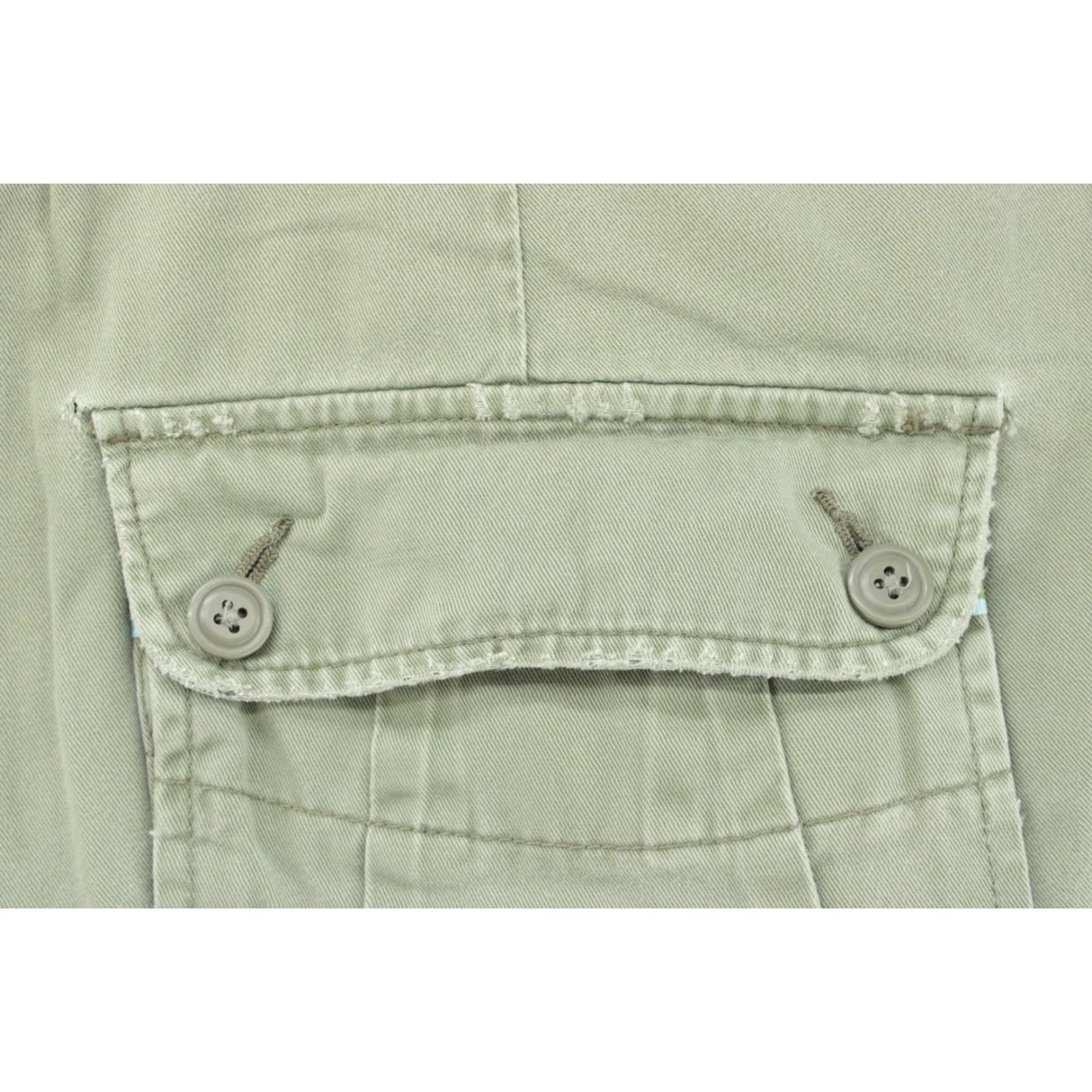Old Navy VINTAGE Old Navy Cargo Shorts Men 44 Green Army Cotton Canvas Outdoors Y2K Size US 44 / EU 60 - 7 Thumbnail