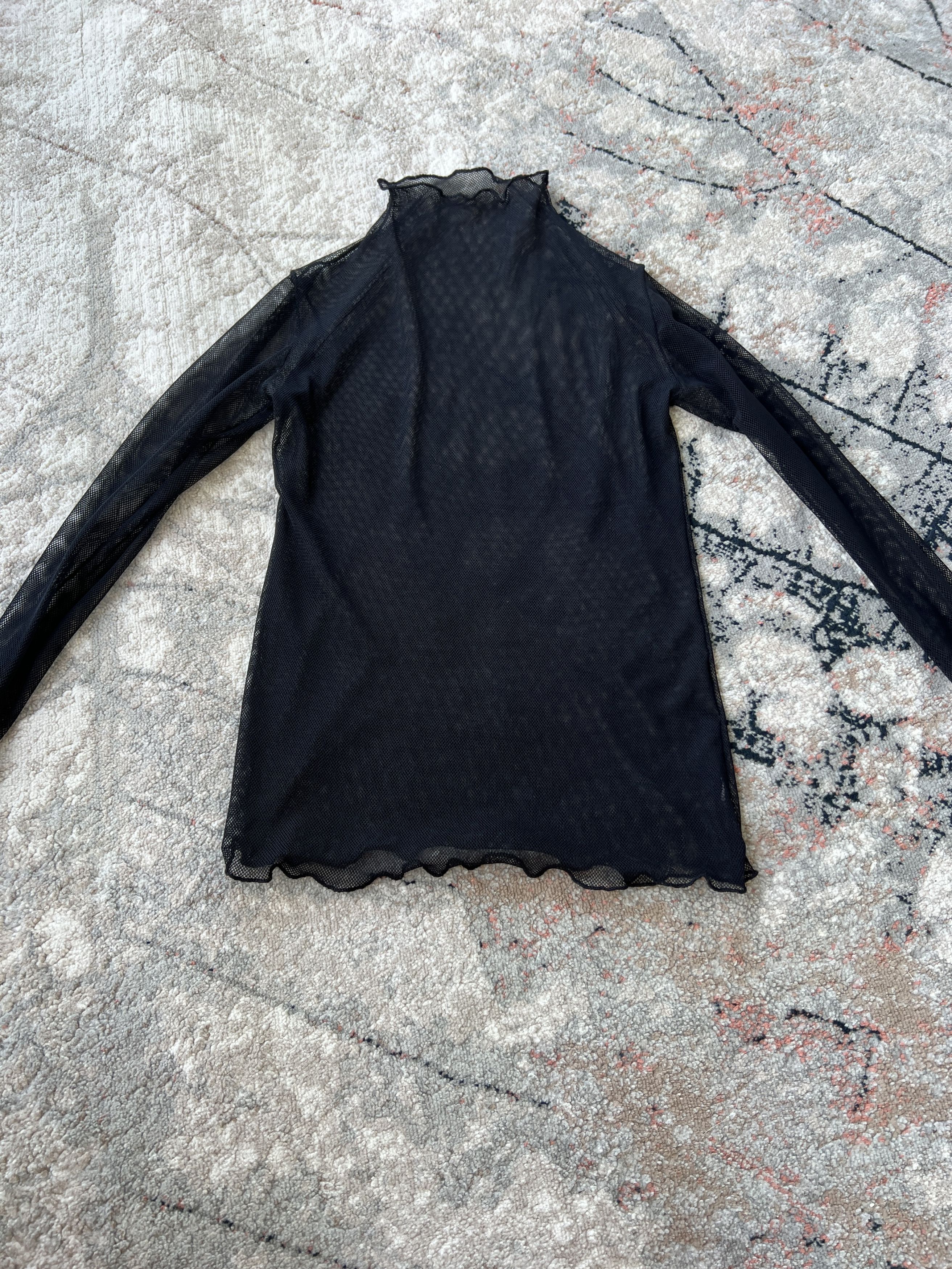 Japanese Brand Mesh Long Sleeve Size XS / US 0-2 / IT 36-38 - 3 Thumbnail